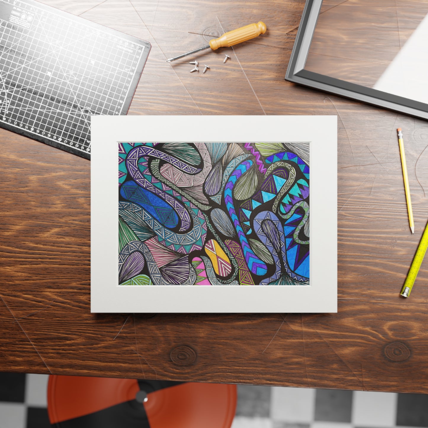 Fine Art Prints (Passepartout Paper Frame)