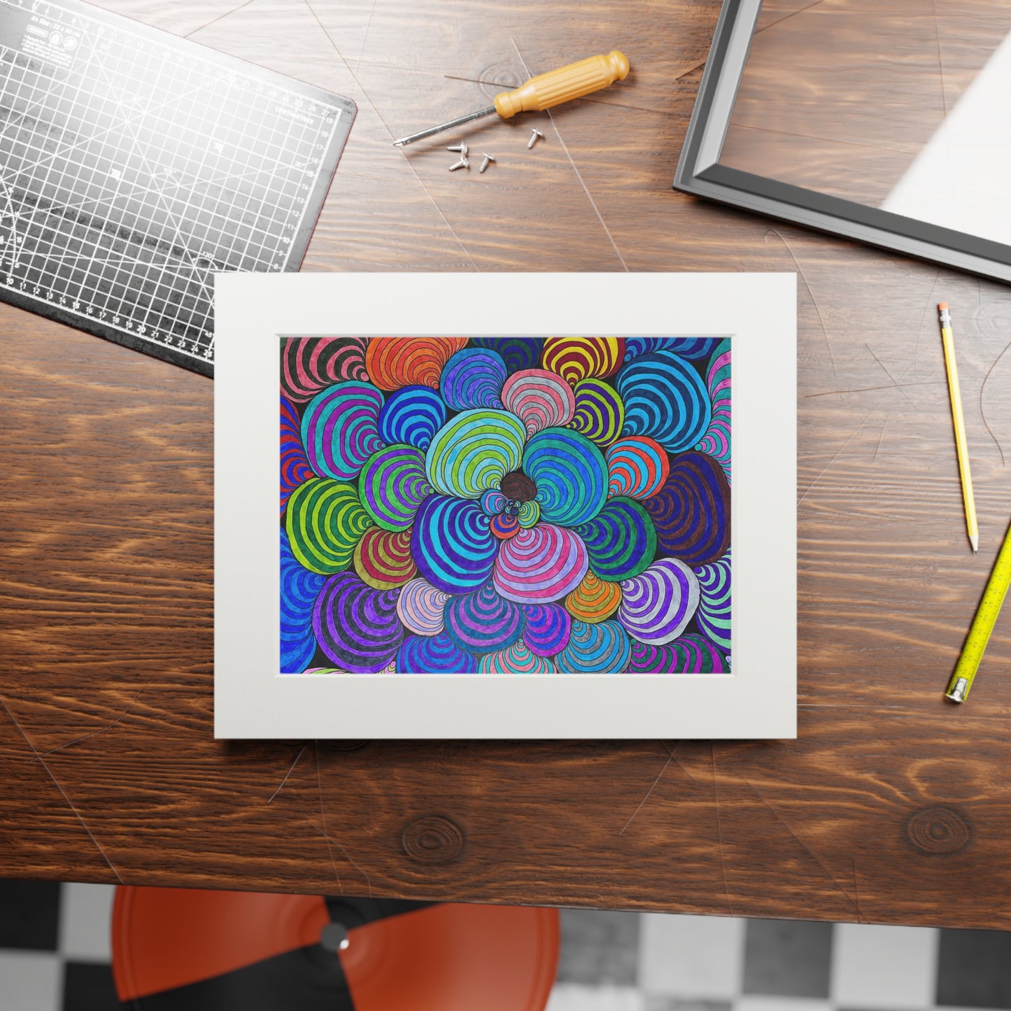 Fine Art Prints (Passepartout Paper Frame)