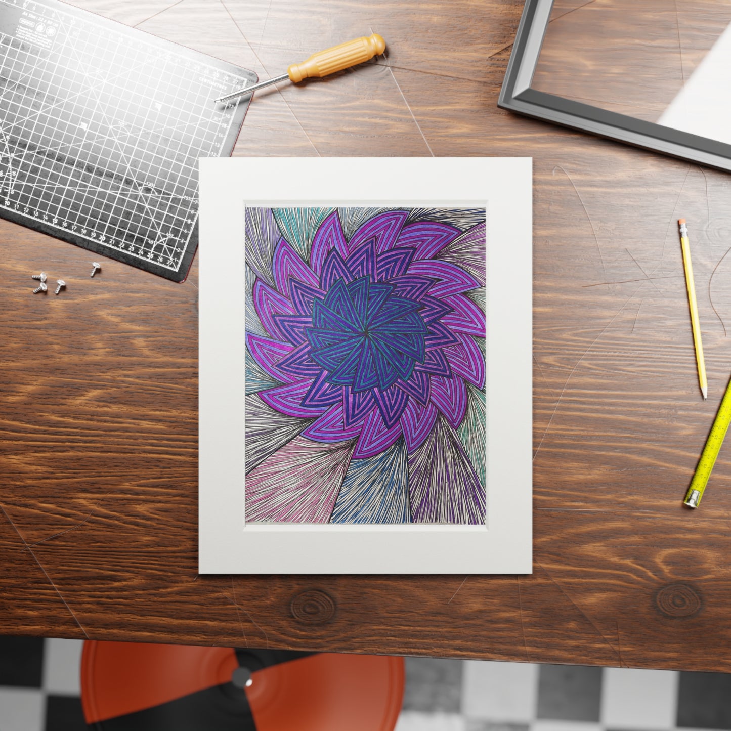 Fine Art Prints (Passepartout Paper Frame)