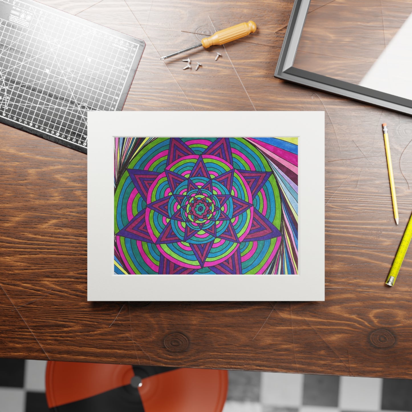 Fine Art Prints (Passepartout Paper Frame)