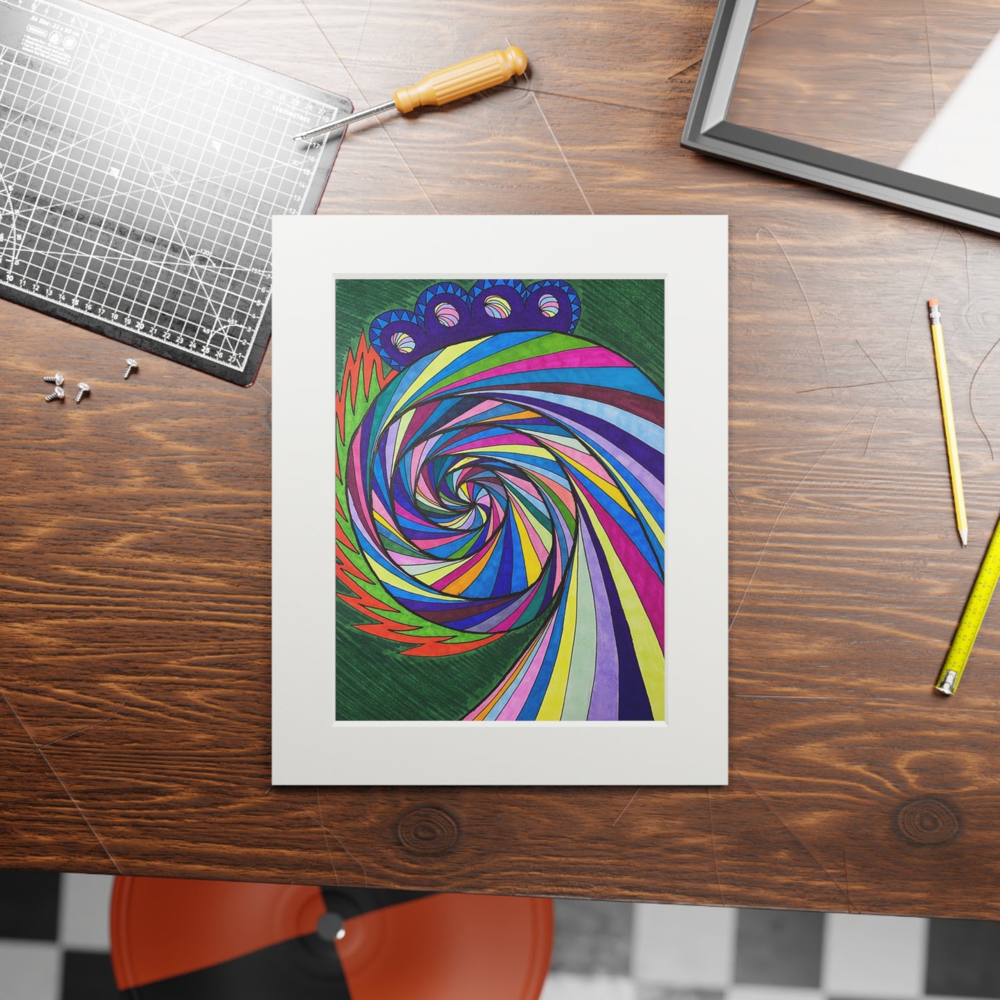 Fine Art Prints (Passepartout Paper Frame)