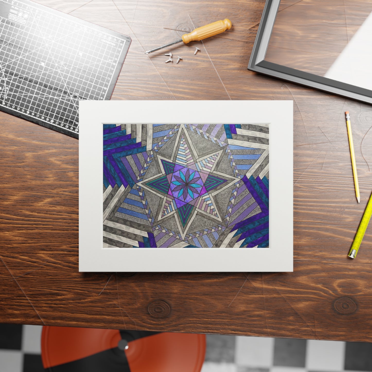 Fine Art Prints (Passepartout Paper Frame)