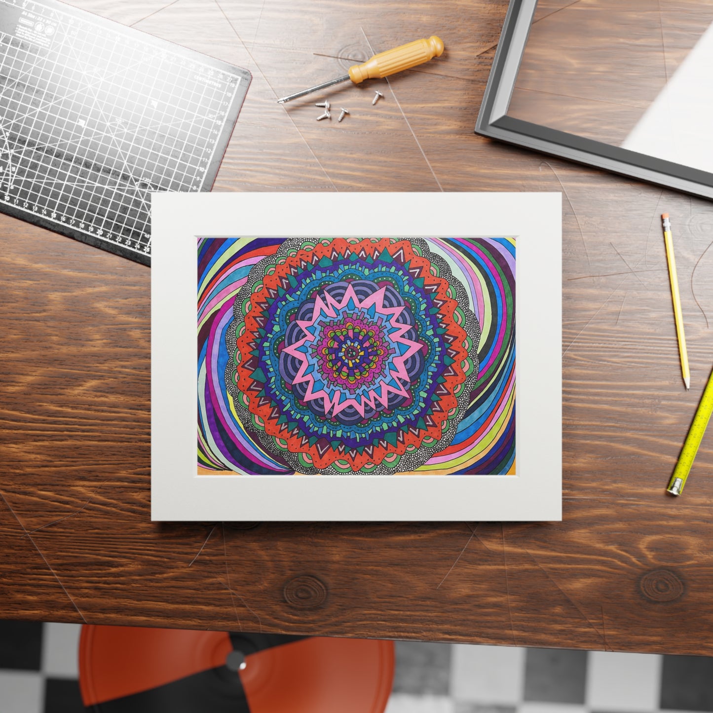 Fine Art Prints (Passepartout Paper Frame)