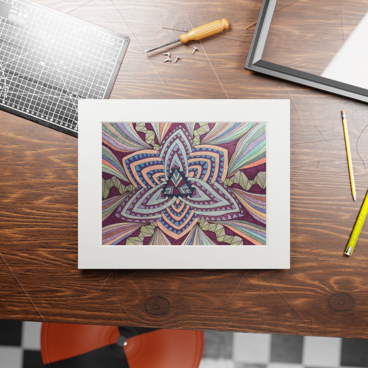 Fine Art Prints (Passepartout Paper Frame)
