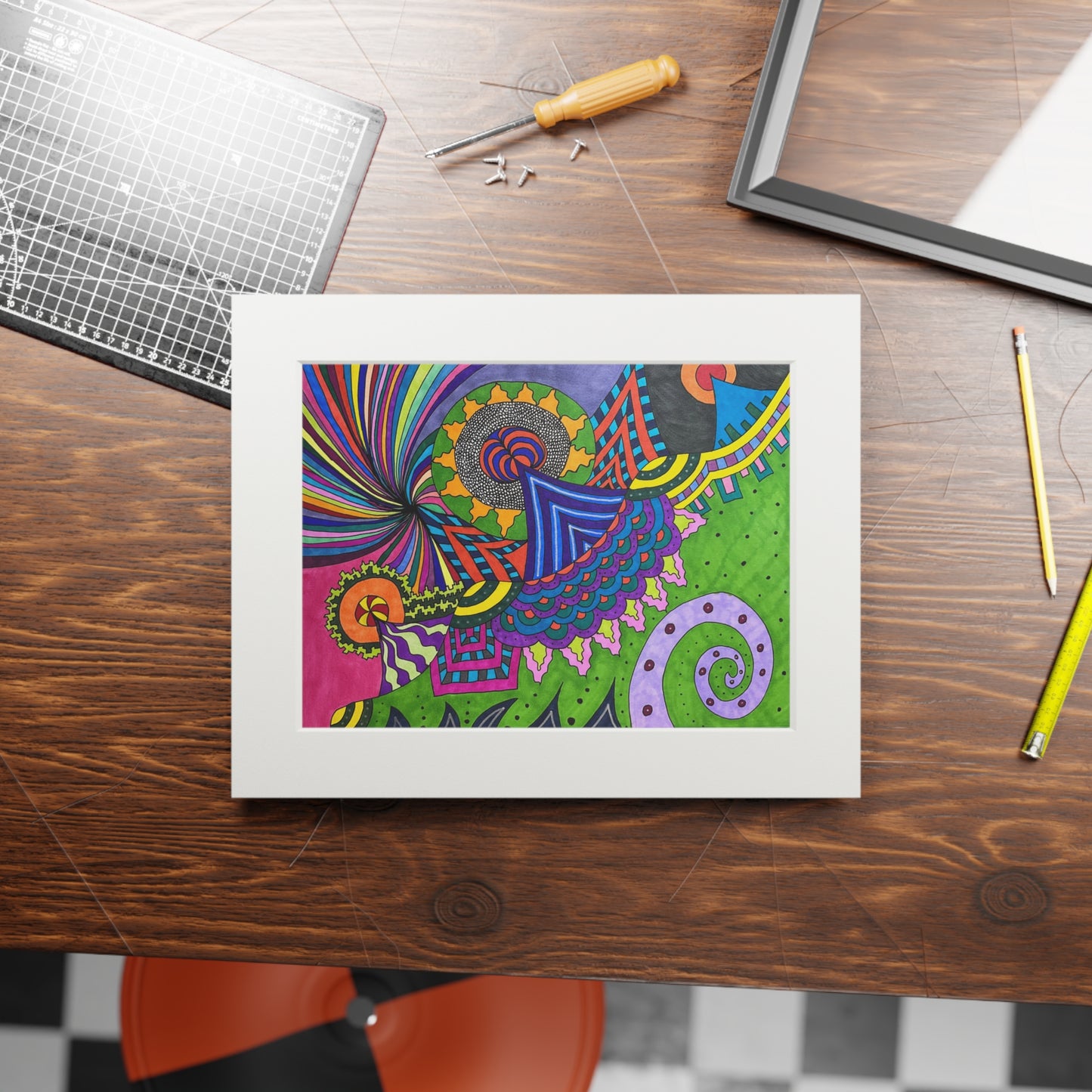 Fine Art Prints (Passepartout Paper Frame)