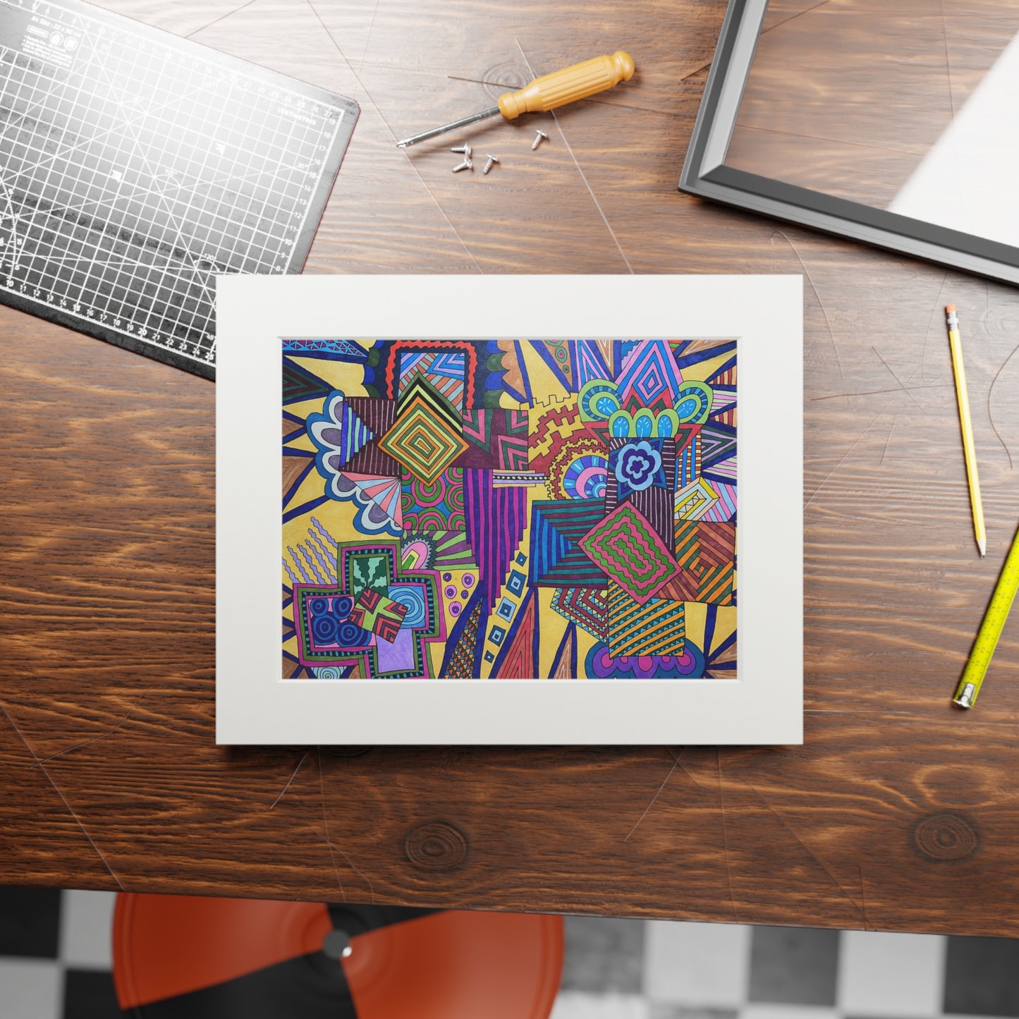 Fine Art Prints (Passepartout Paper Frame)
