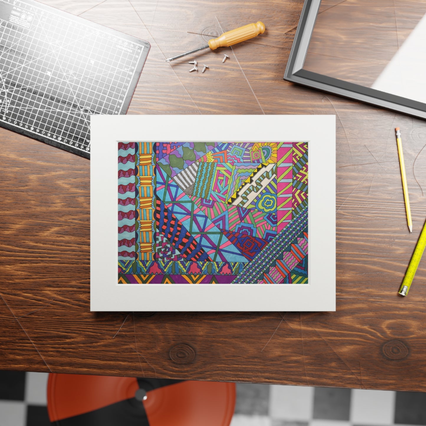 Fine Art Prints (Passepartout Paper Frame)