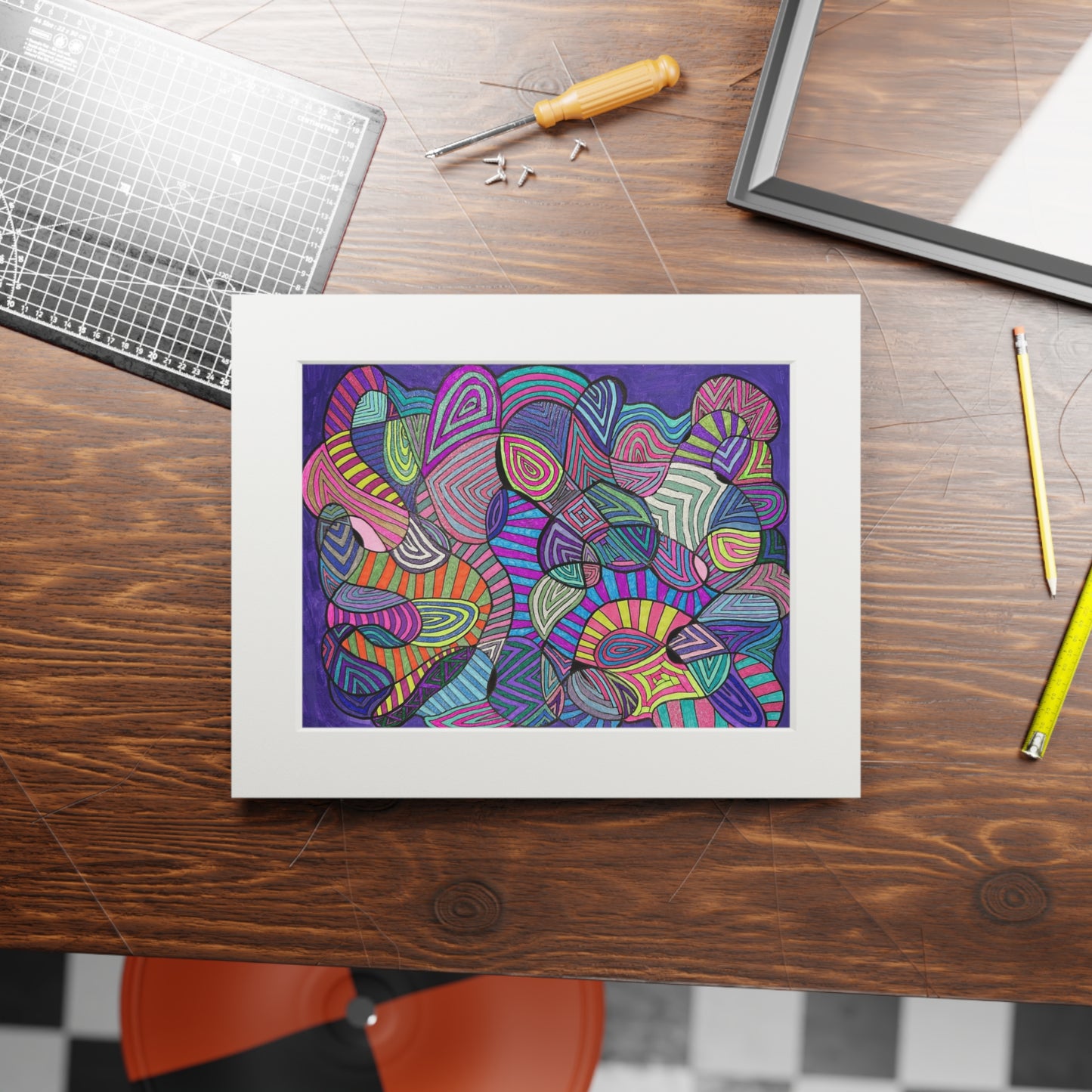 Fine Art Prints (Passepartout Paper Frame)