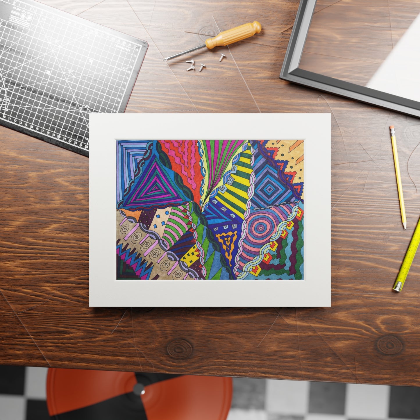 Fine Art Prints (Passepartout Paper Frame)