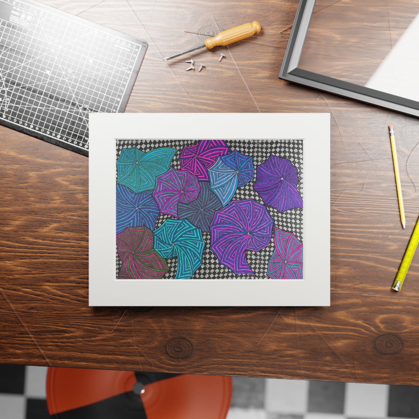 Fine Art Prints (Passepartout Paper Frame)