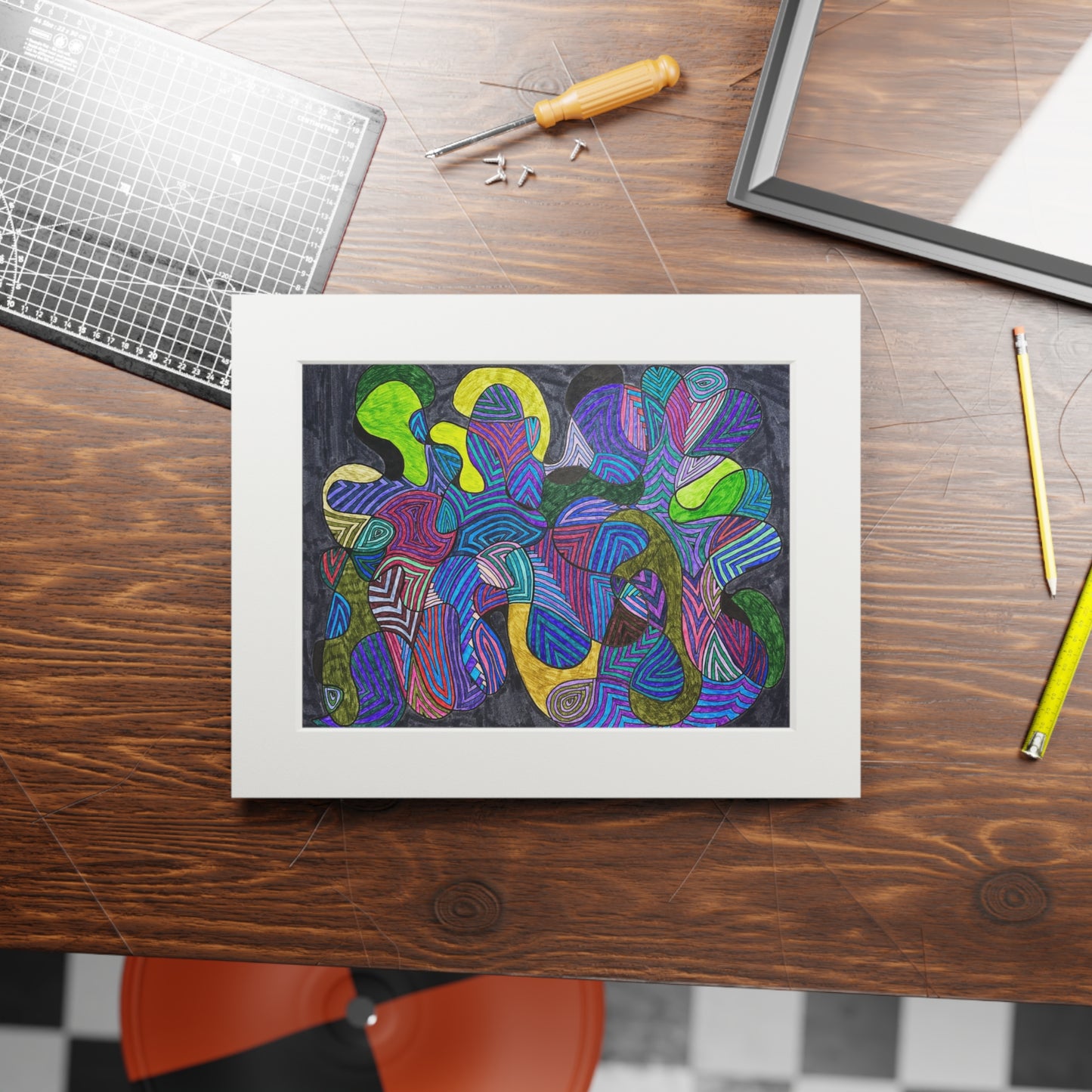 Fine Art Prints (Passepartout Paper Frame)