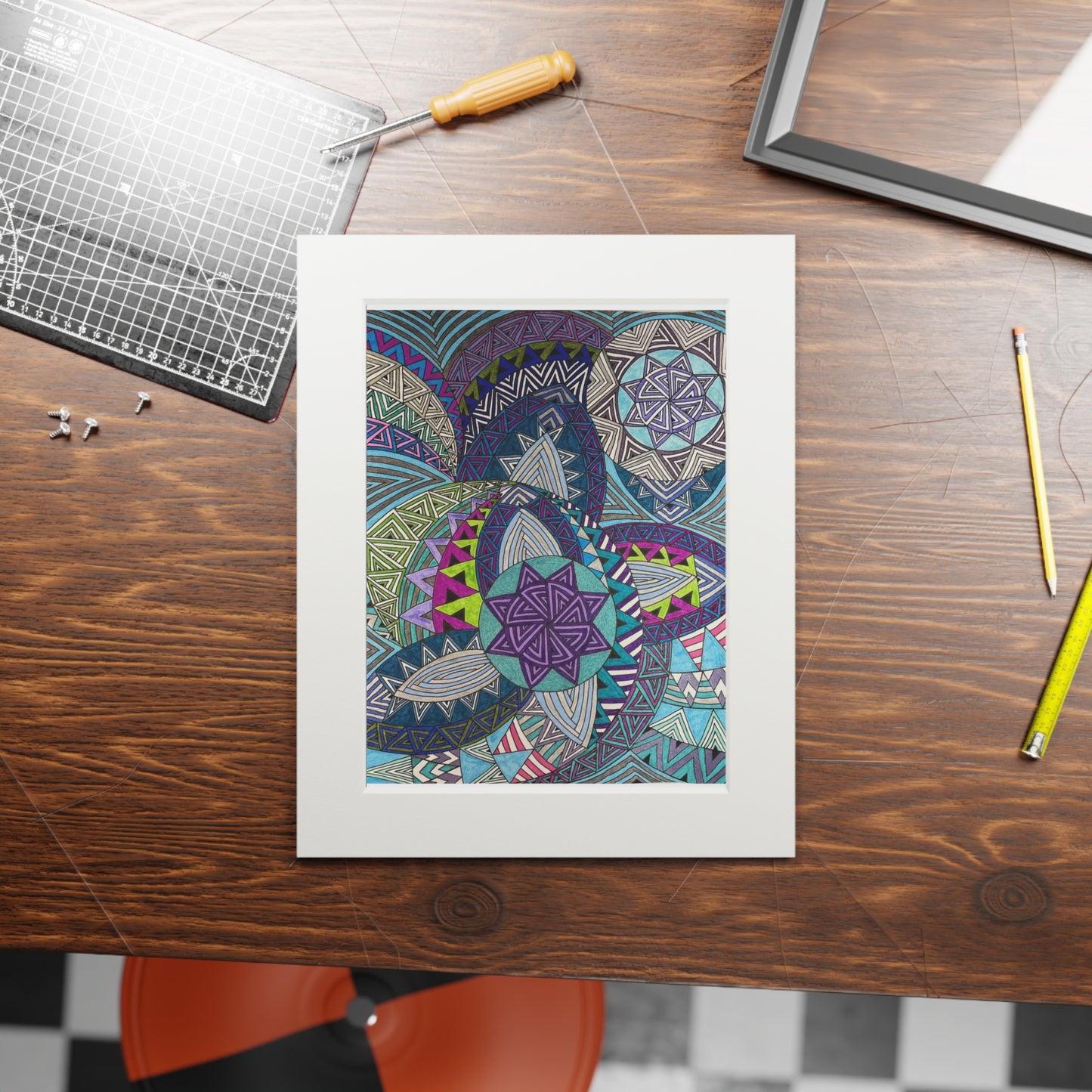 Fine Art Prints (Passepartout Paper Frame)