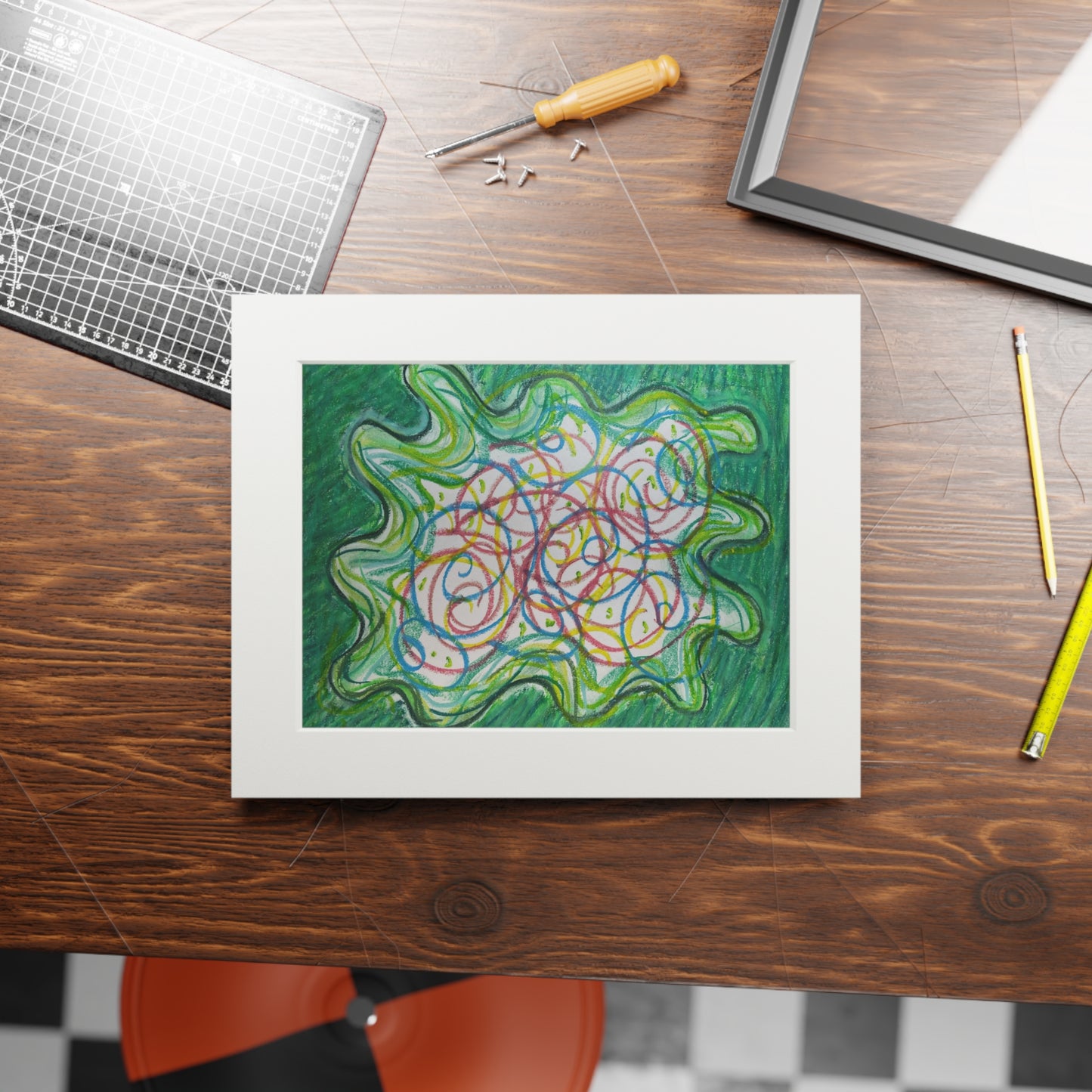 Fine Art Prints (Passepartout Paper Frame)