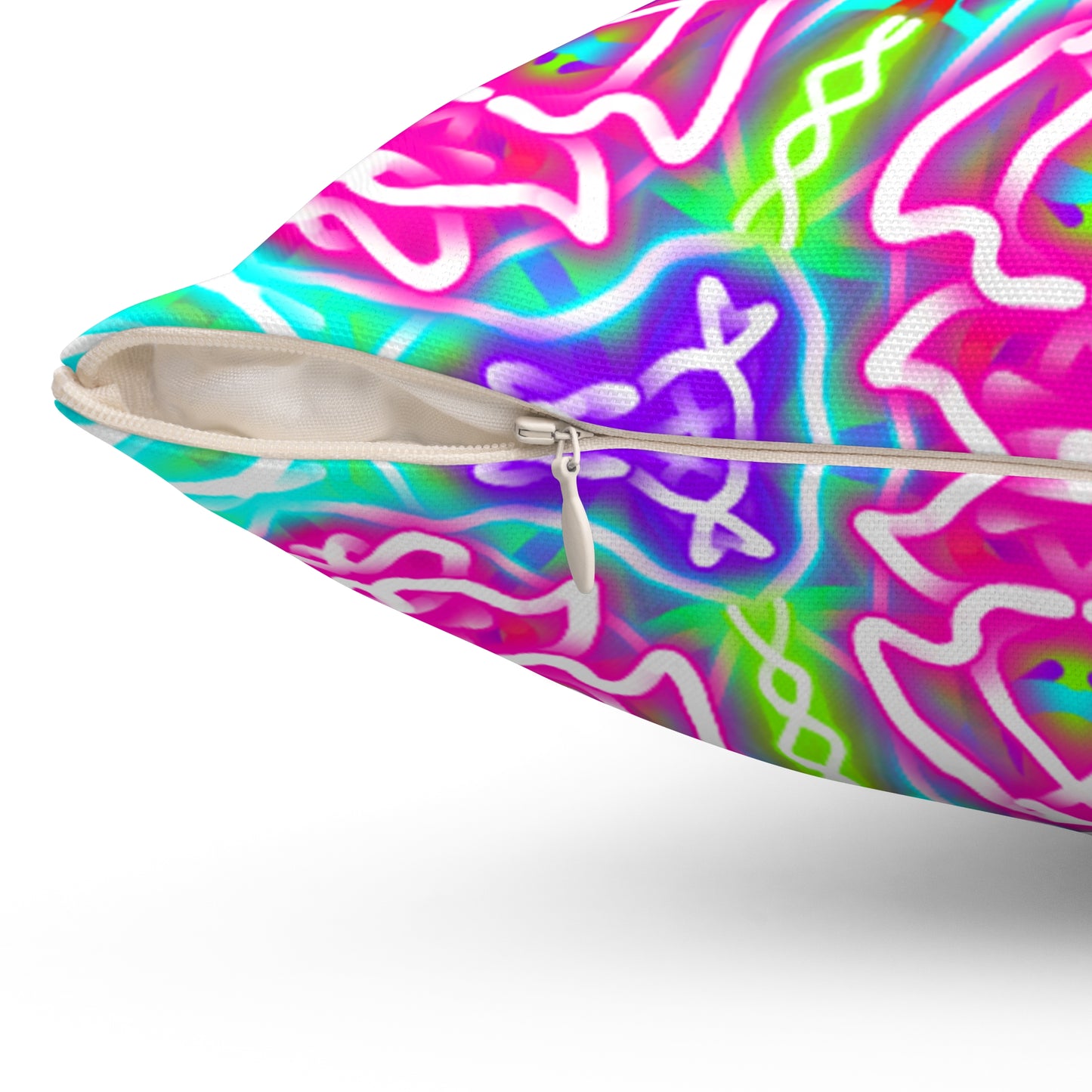 Spun Polyester Square Pillow