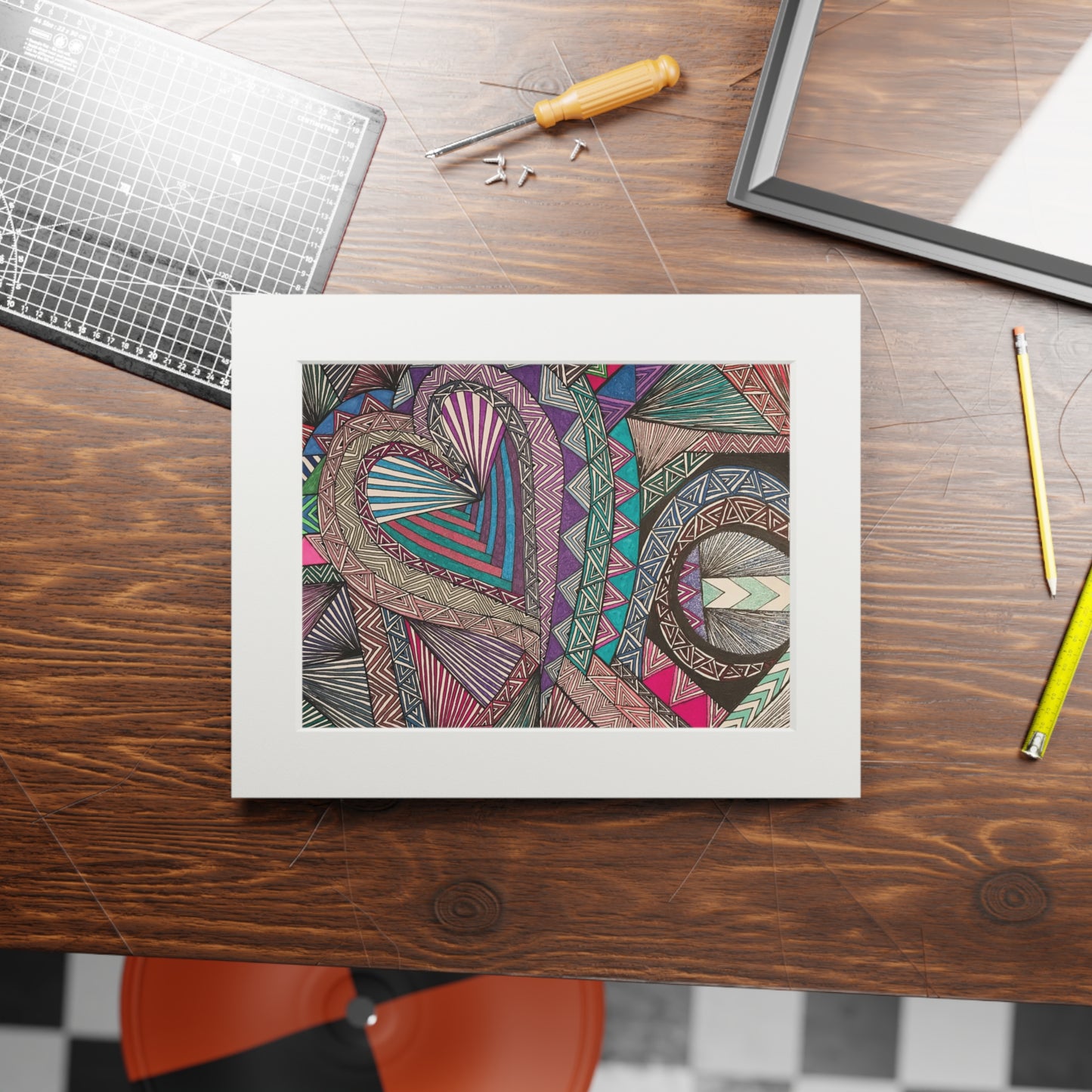 Fine Art Prints (Passepartout Paper Frame)