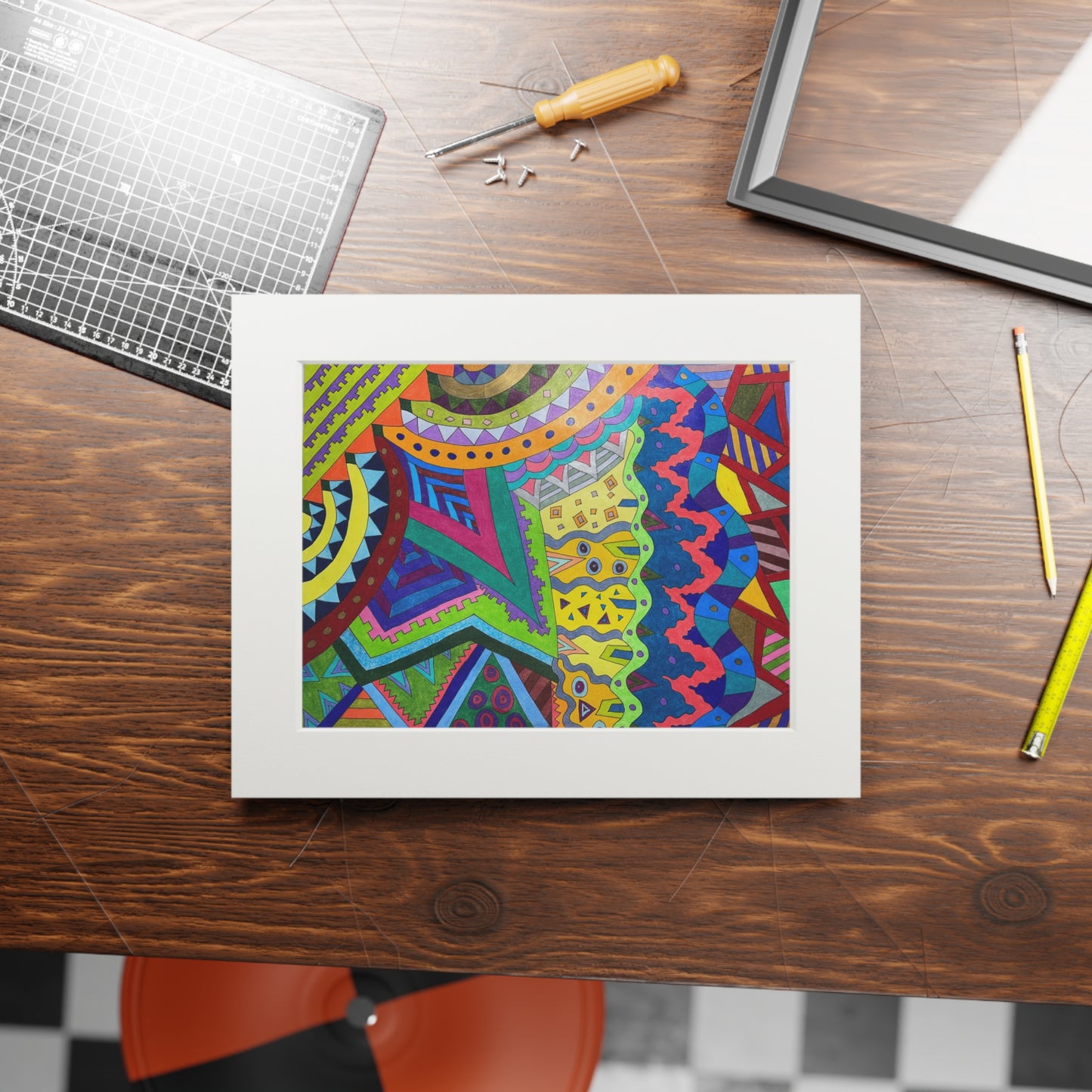 Fine Art Prints (Passepartout Paper Frame)