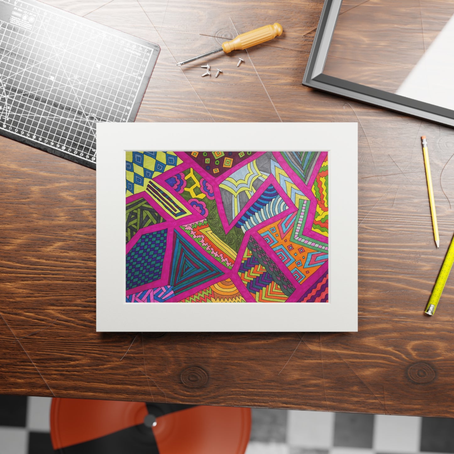Fine Art Prints (Passepartout Paper Frame)