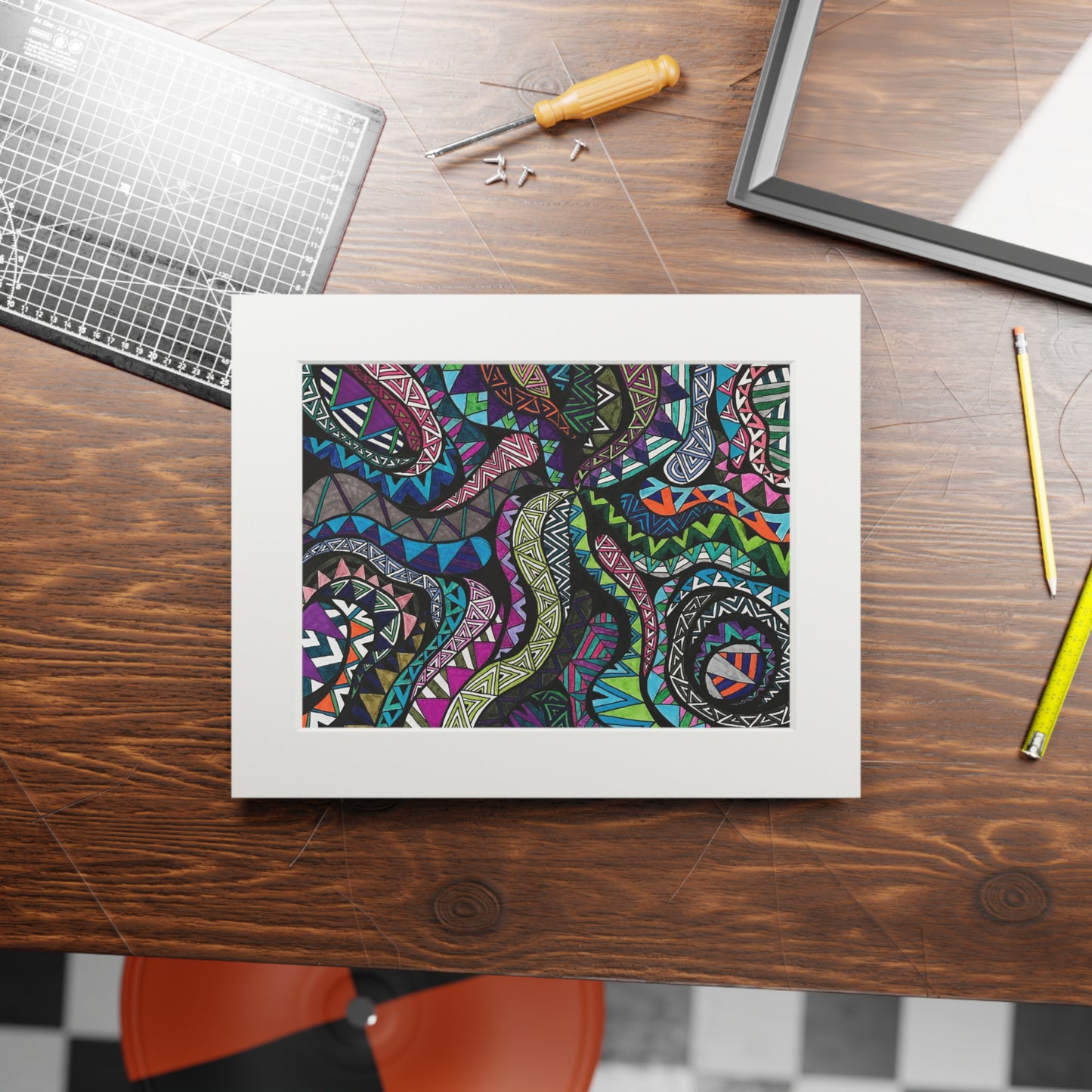 Fine Art Prints (Passepartout Paper Frame)