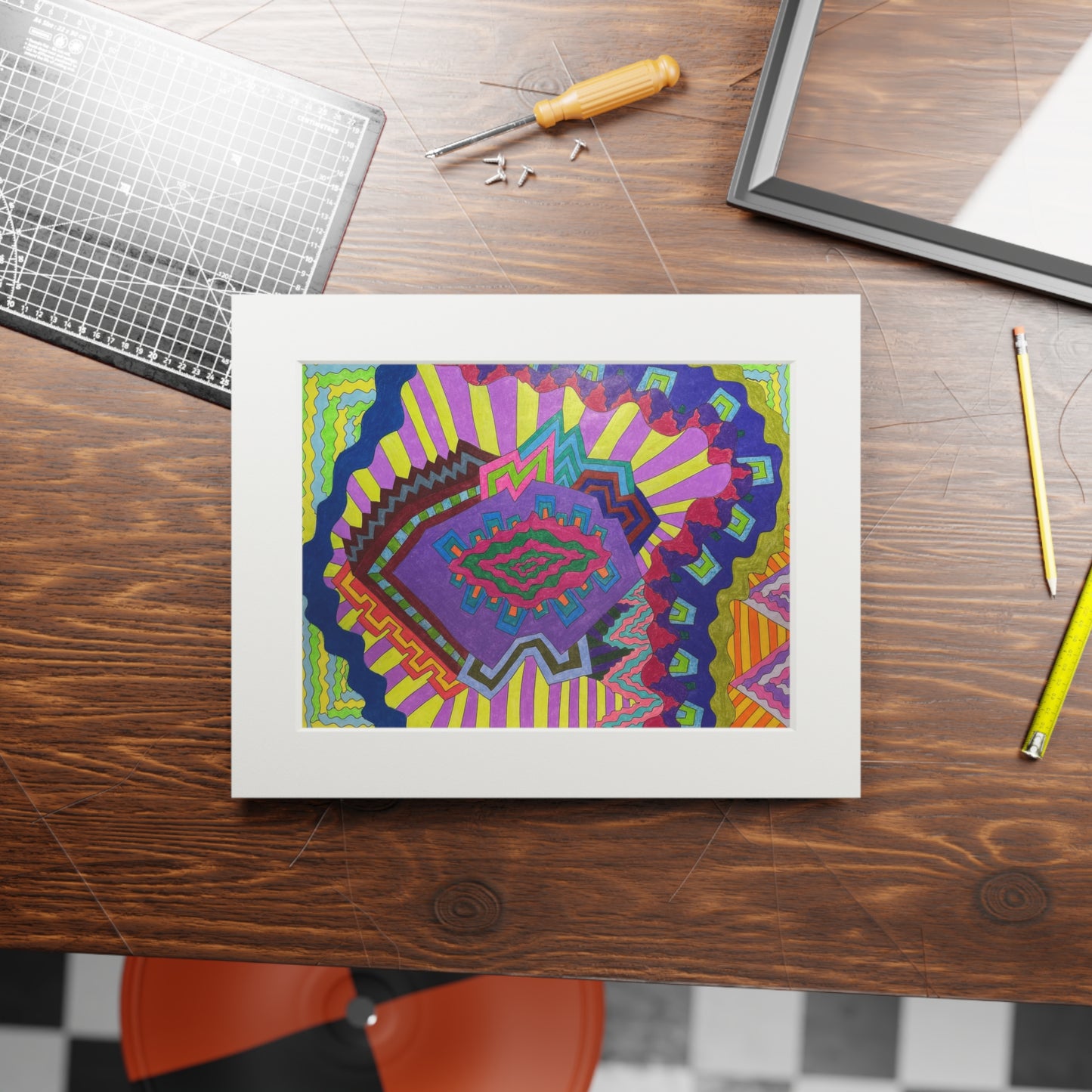 Fine Art Prints (Passepartout Paper Frame)