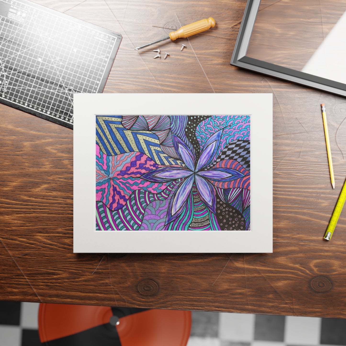 Fine Art Prints (Passepartout Paper Frame)