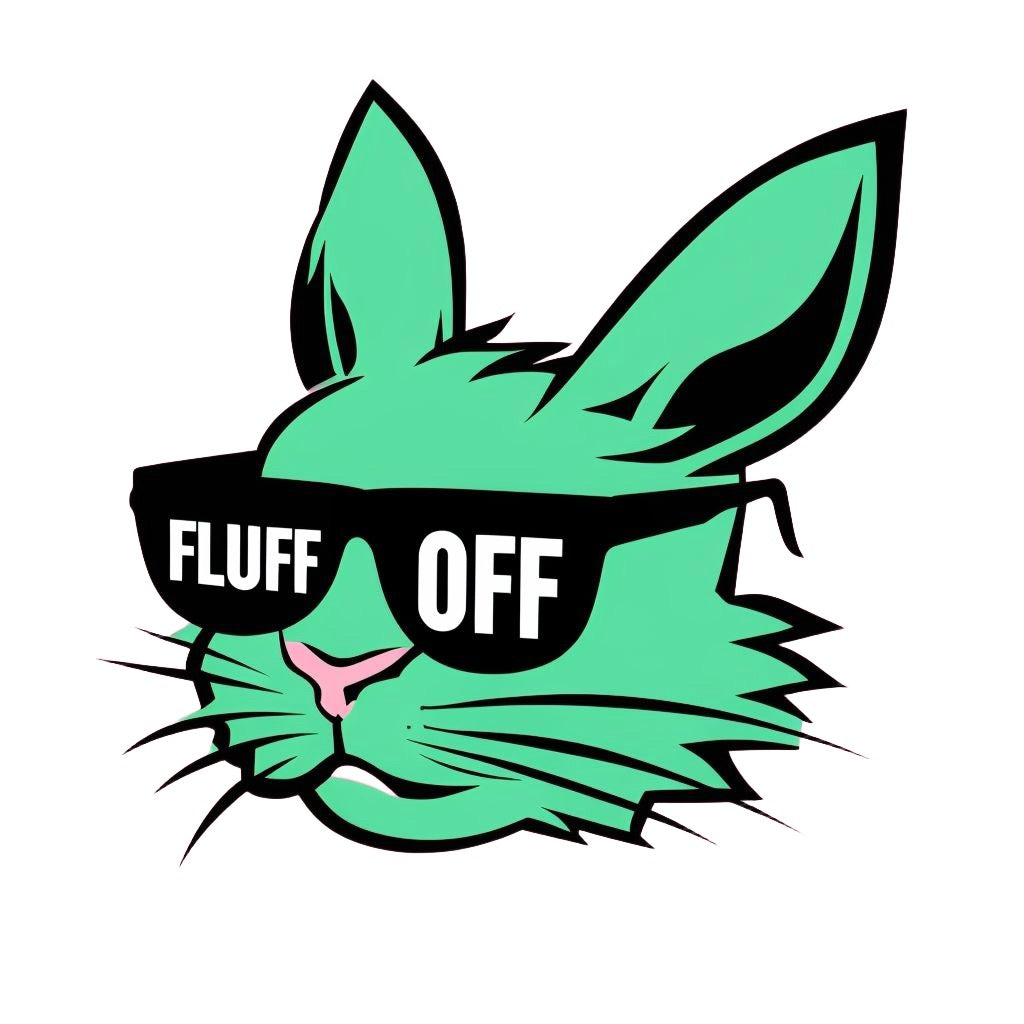 Fluff off bunny digital download bunny humor