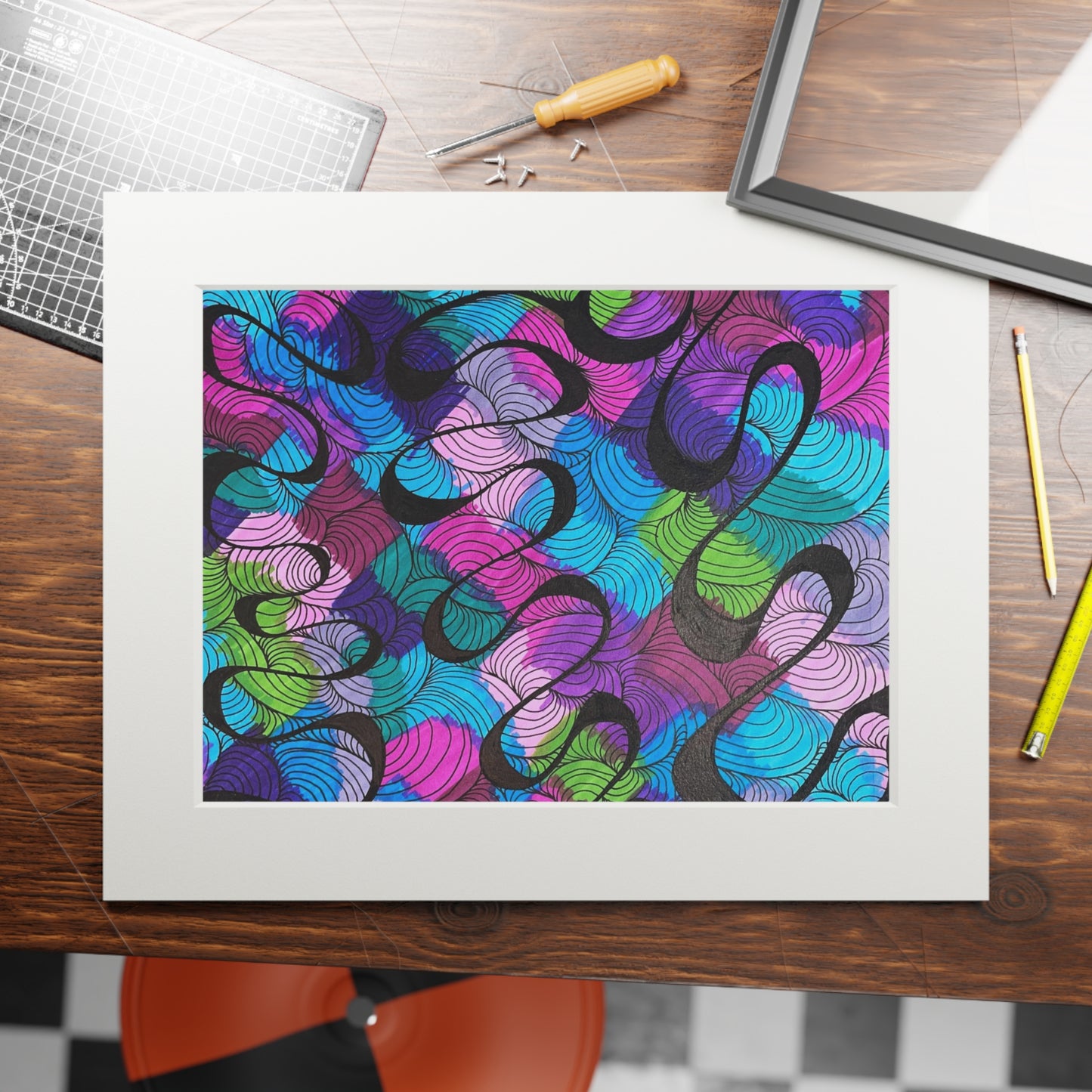Fine Art Prints (Passepartout Paper Frame)