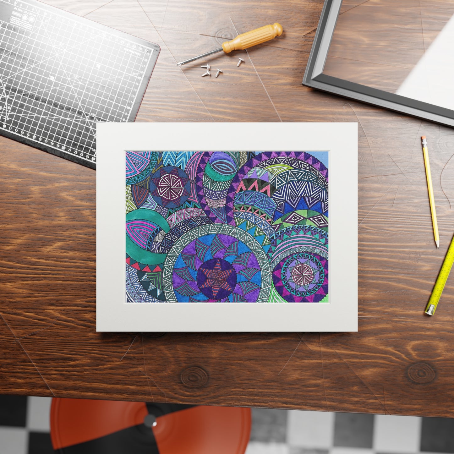 Fine Art Prints (Passepartout Paper Frame)