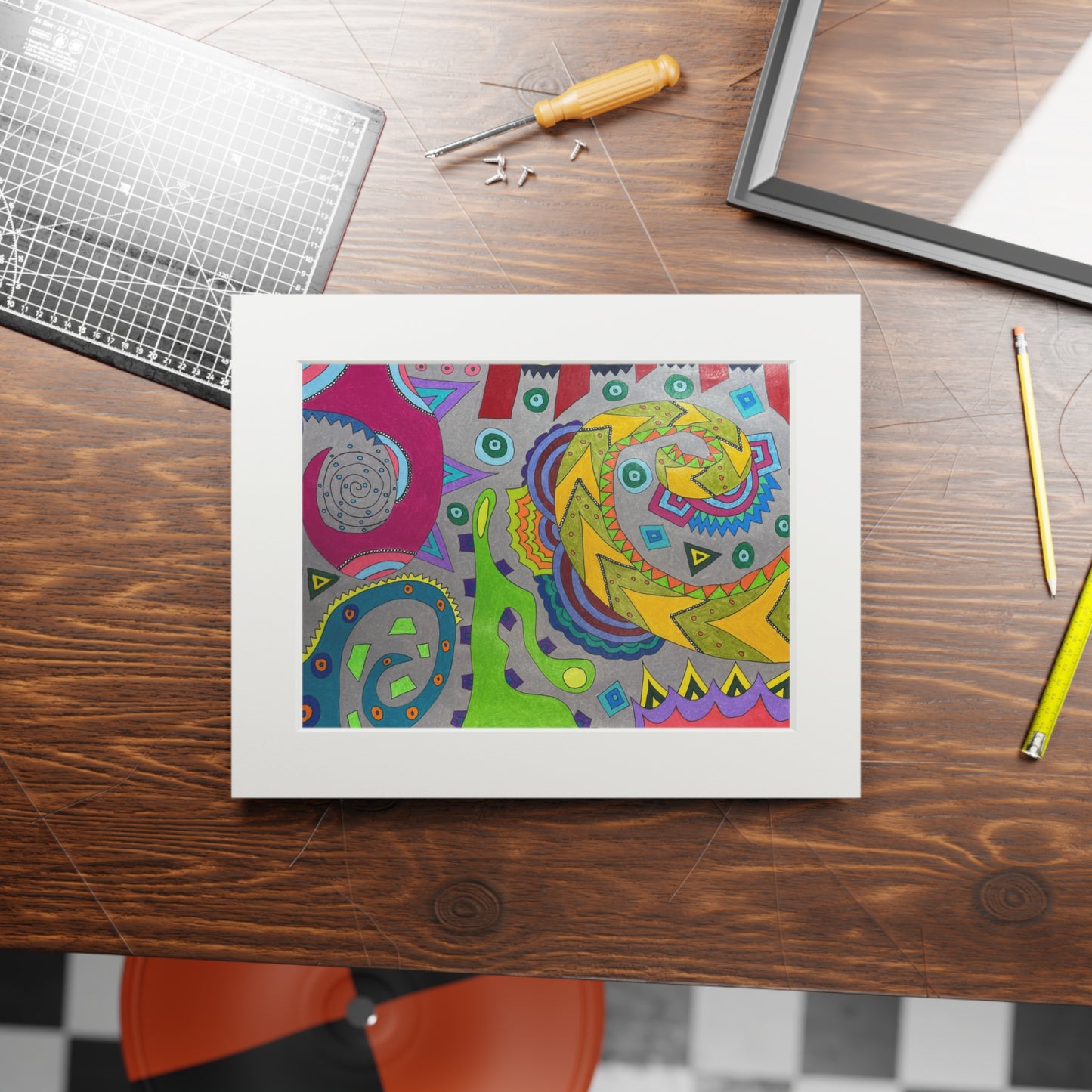 Fine Art Prints (Passepartout Paper Frame)