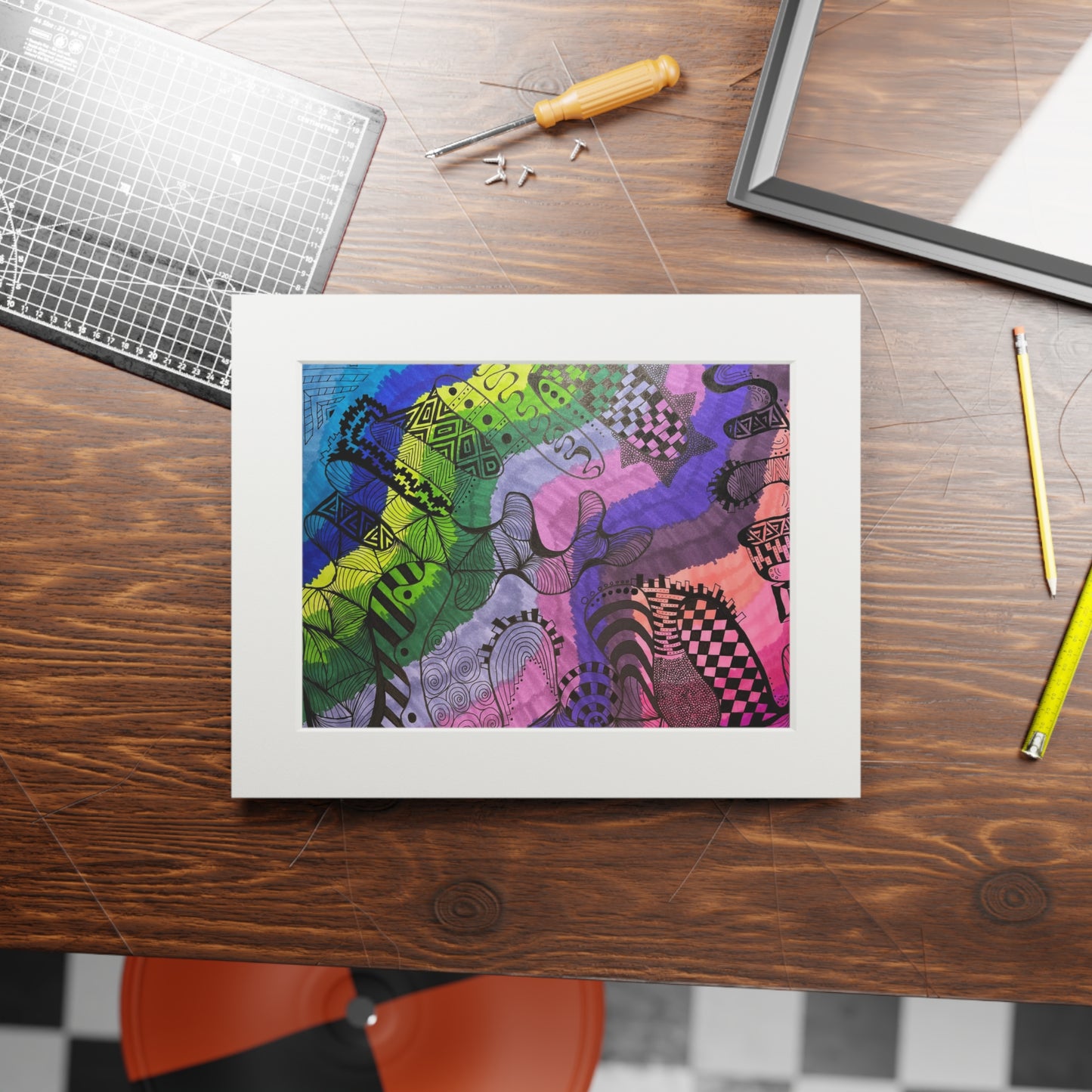 Fine Art Prints (Passepartout Paper Frame)