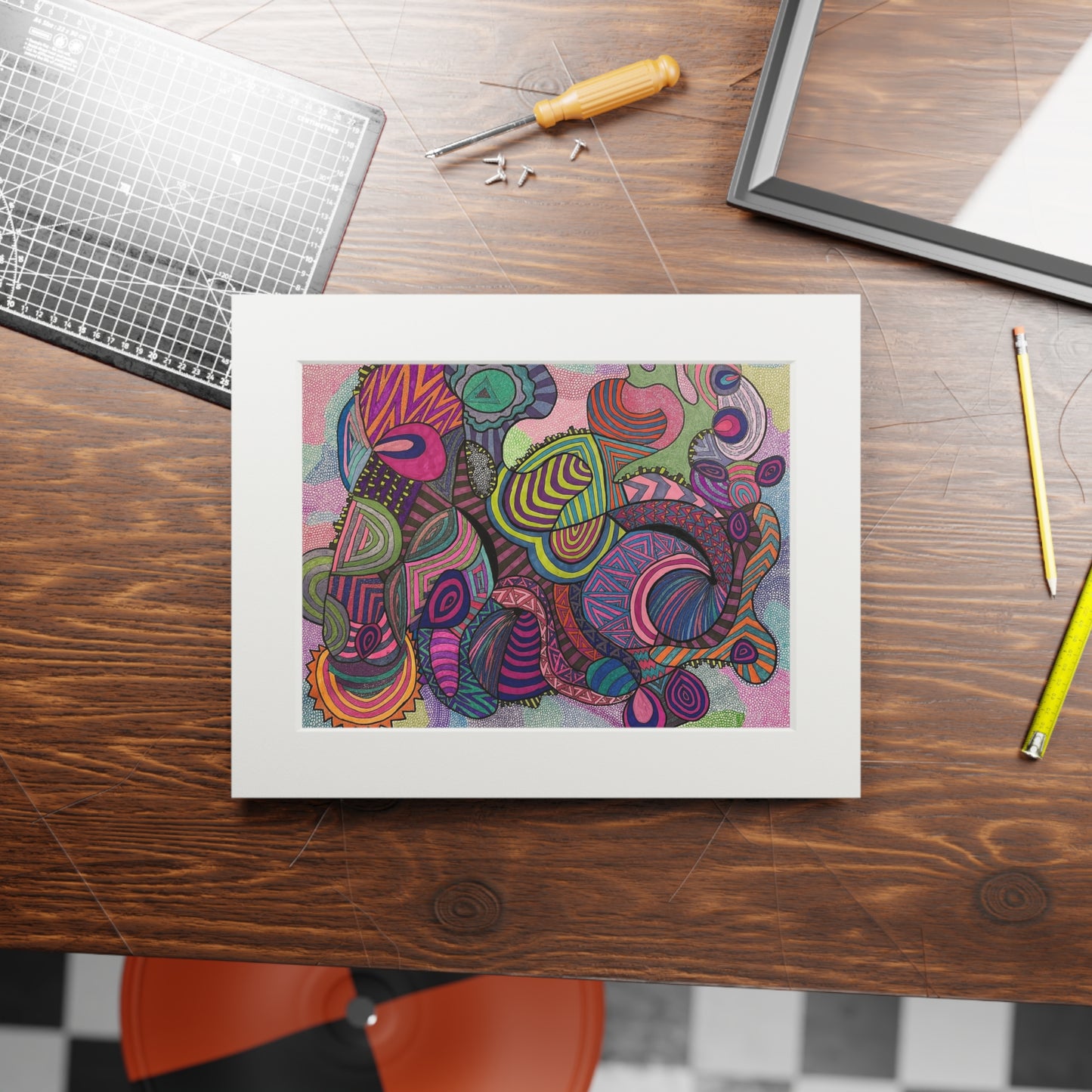 Fine Art Prints (Passepartout Paper Frame)
