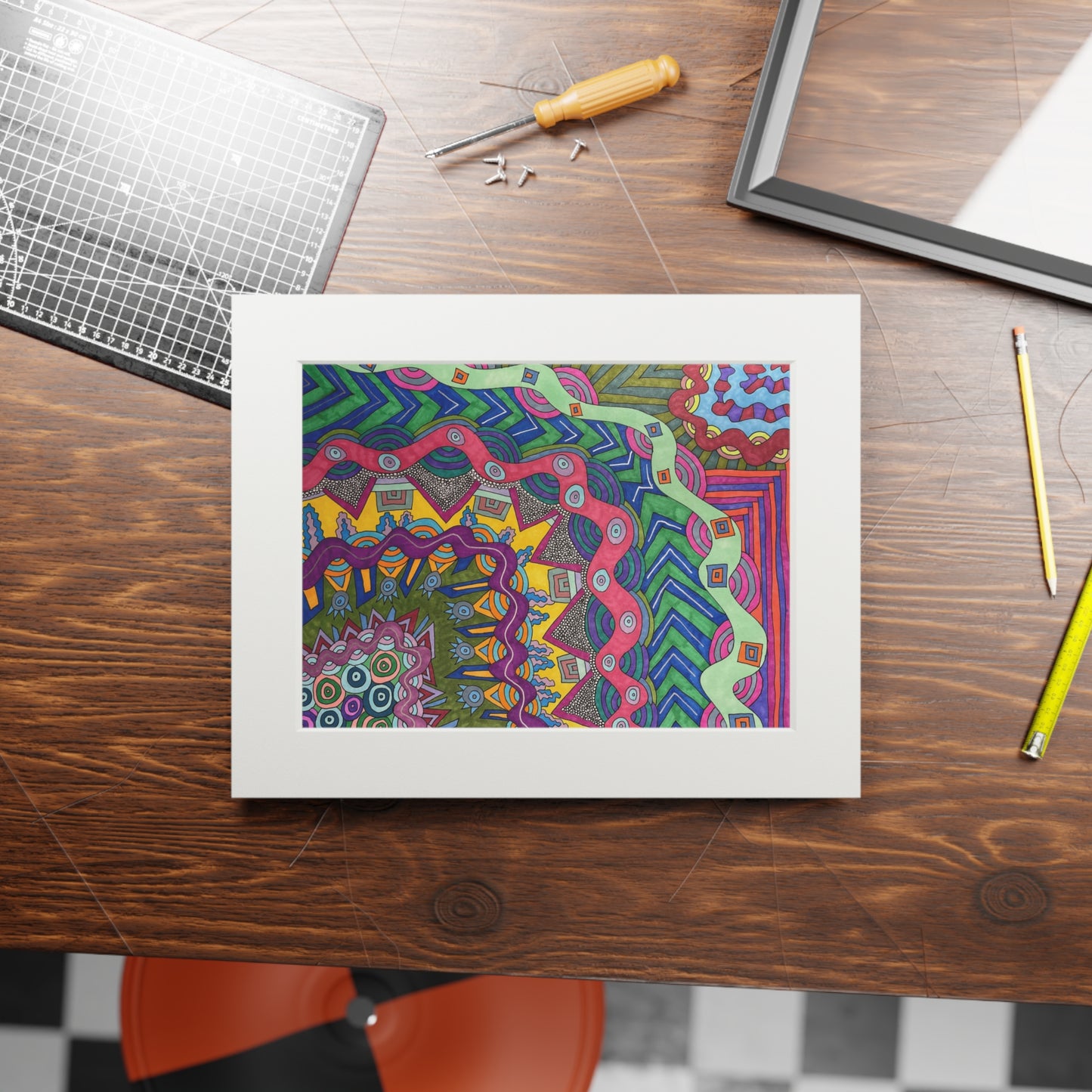Fine Art Prints (Passepartout Paper Frame)