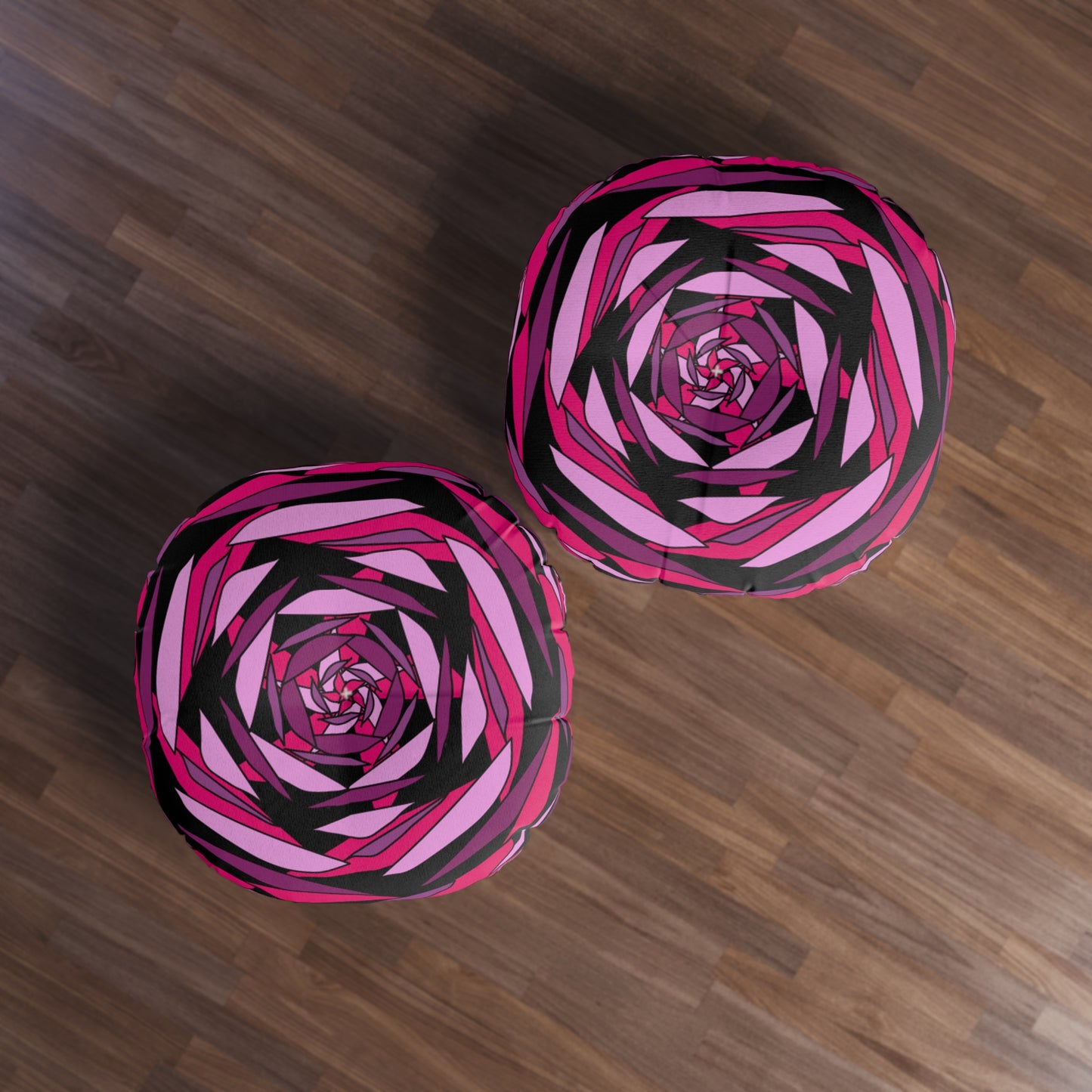 Tufted Floor Pillow, Round