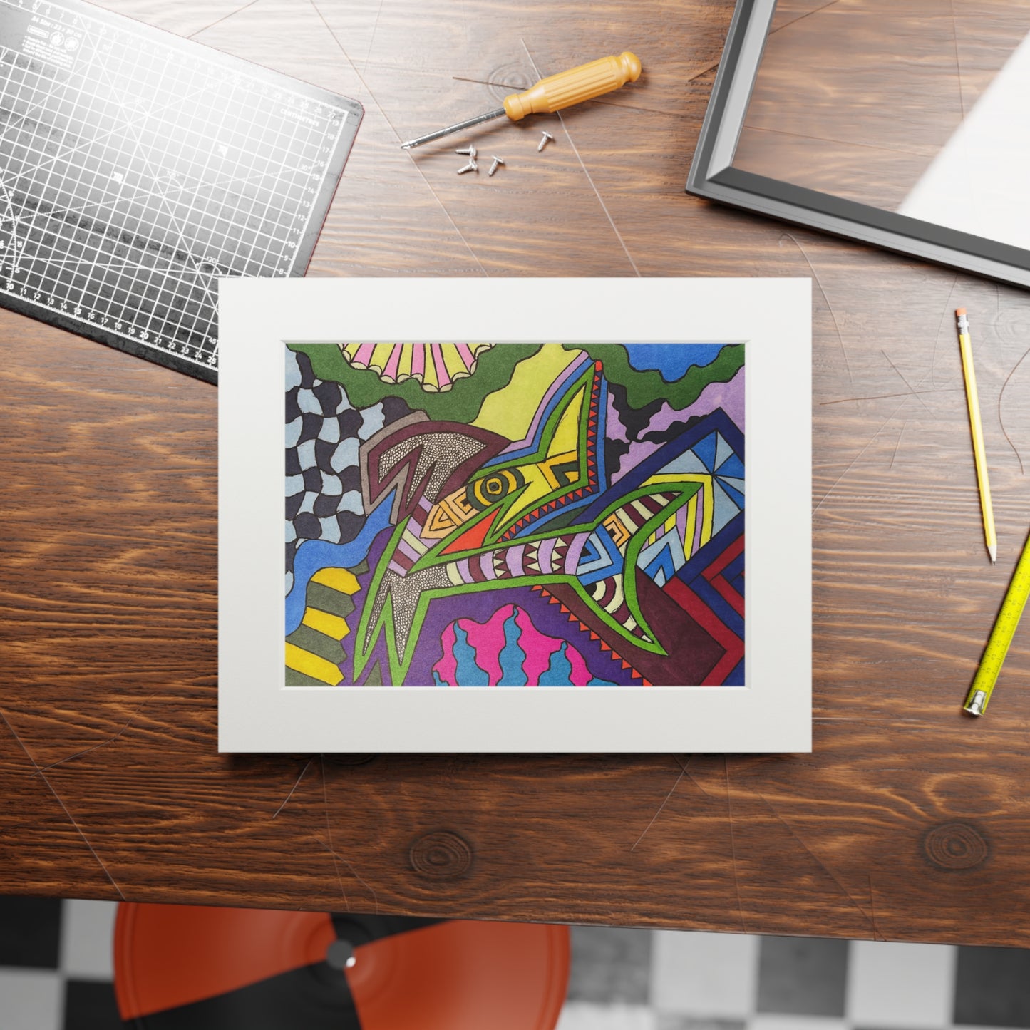 Fine Art Prints (Passepartout Paper Frame)