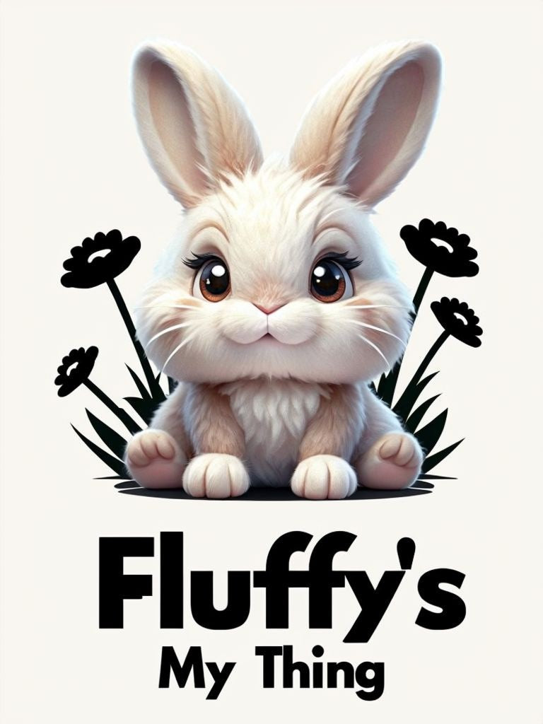 Fluffy’s my thing bunny digital download