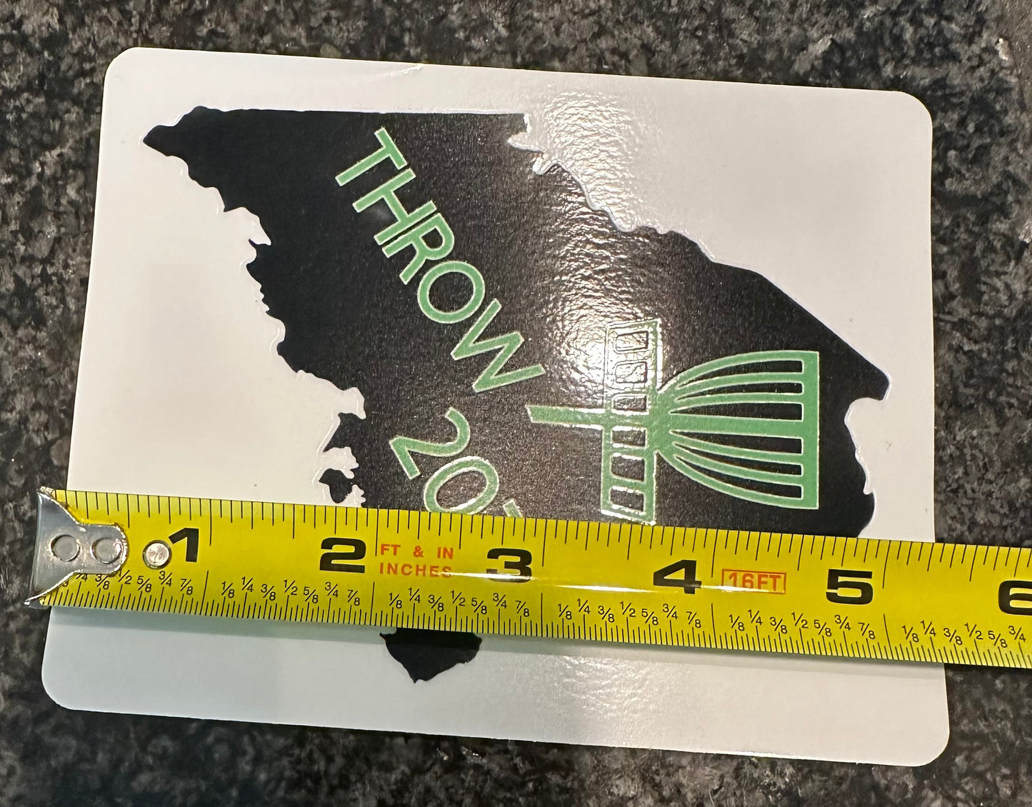 Disc Golf bumper sticker