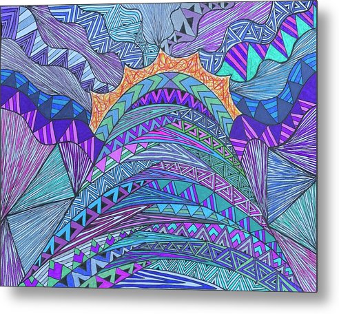 Mountain High - Metal Print