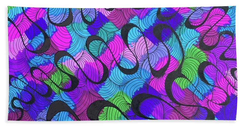 Up And Down - Beach Towel