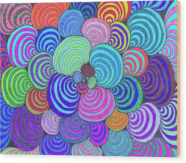 Watch Your Step - Wood Print