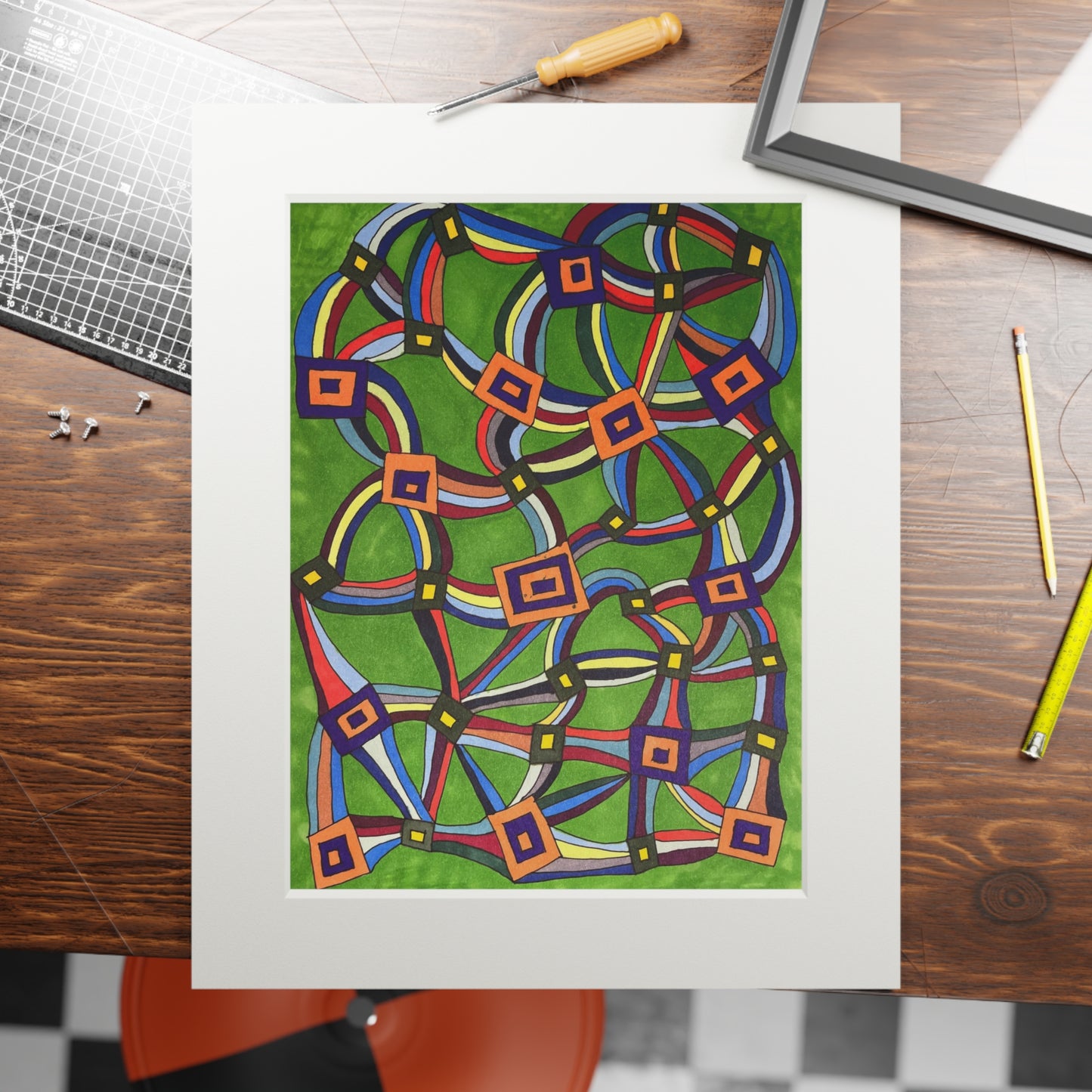 Fine Art Prints (Passepartout Paper Frame)