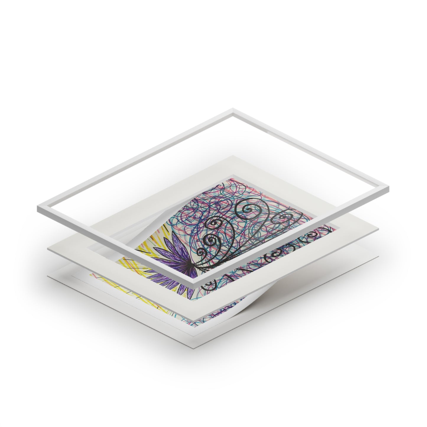 Fine Art Prints (Passepartout Paper Frame)