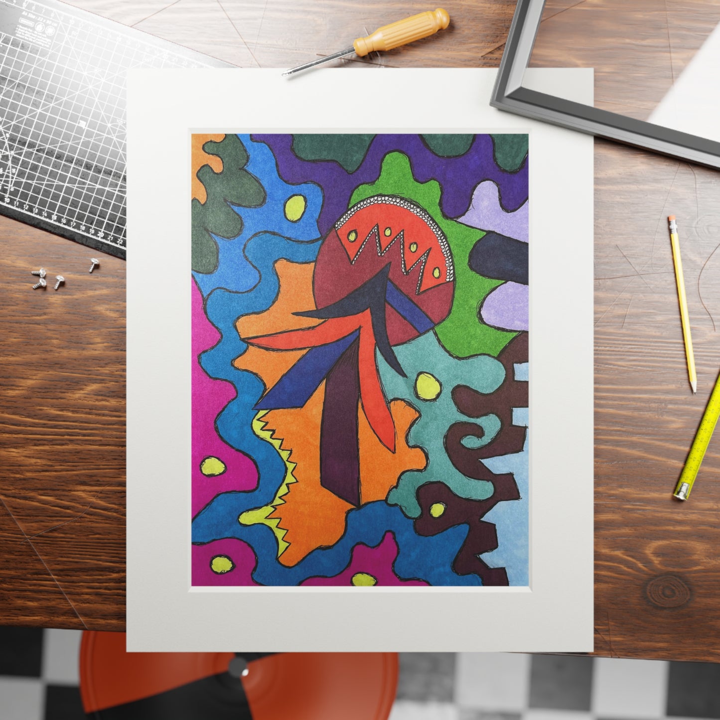 Fine Art Prints (Passepartout Paper Frame)