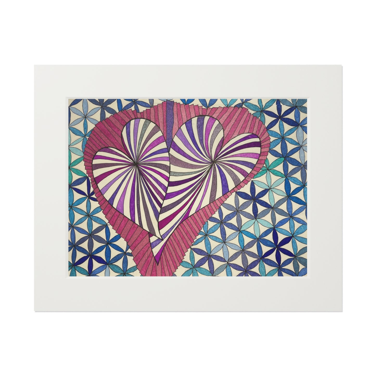 Fine Art Prints (Passepartout Paper Frame)