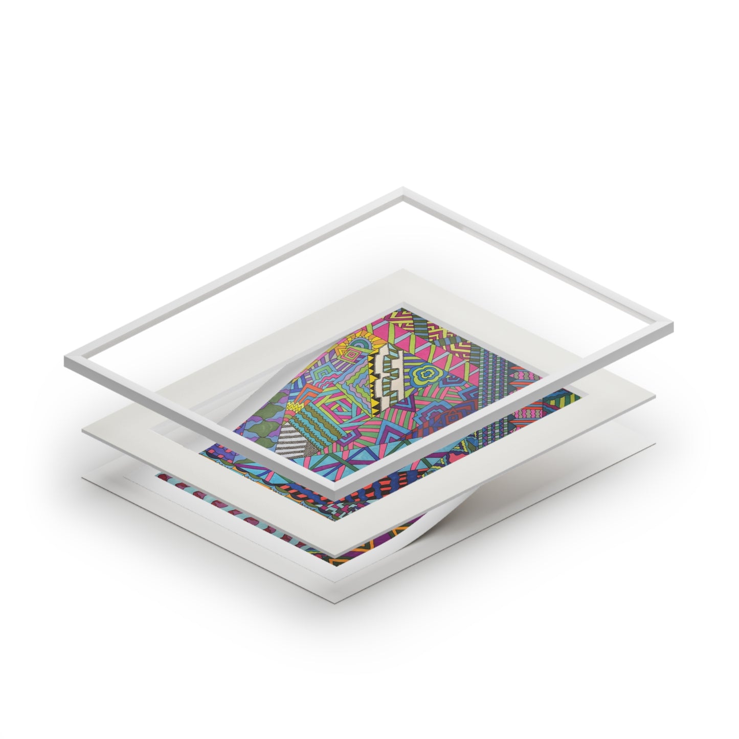Fine Art Prints (Passepartout Paper Frame)
