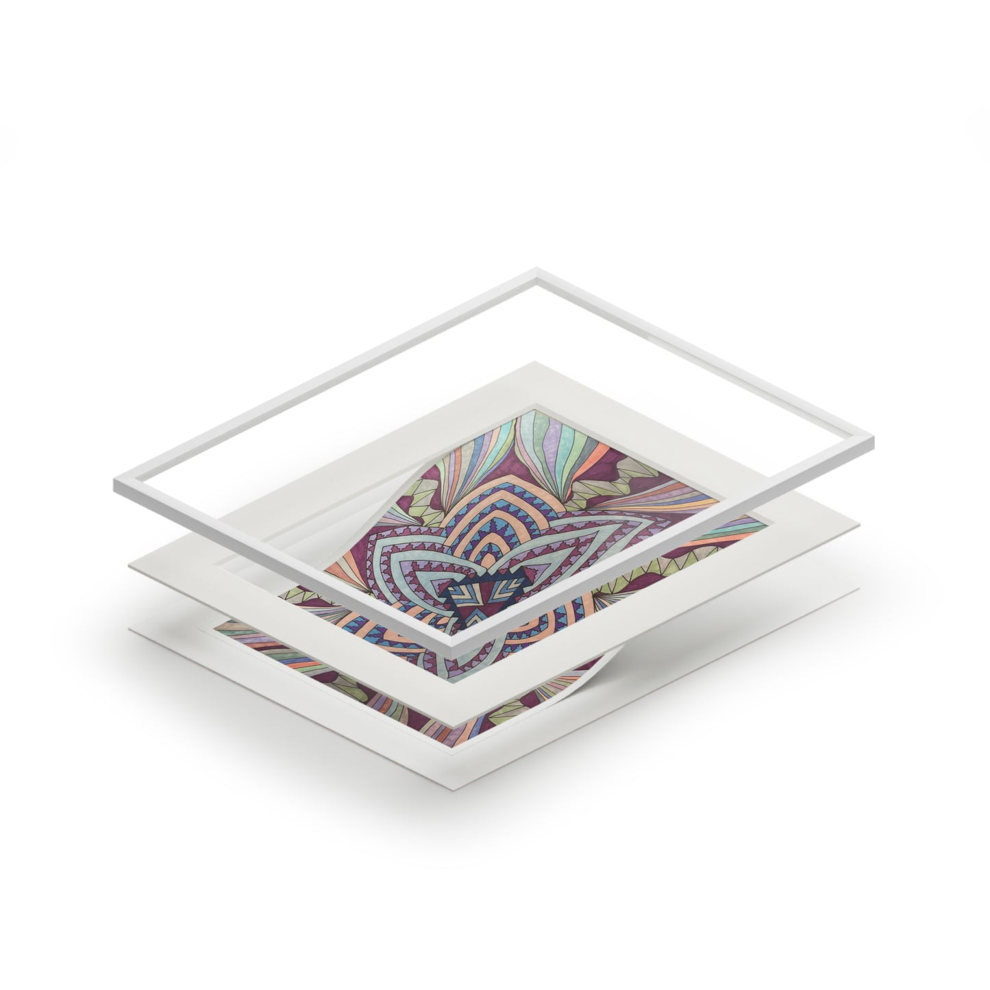 Fine Art Prints (Passepartout Paper Frame)