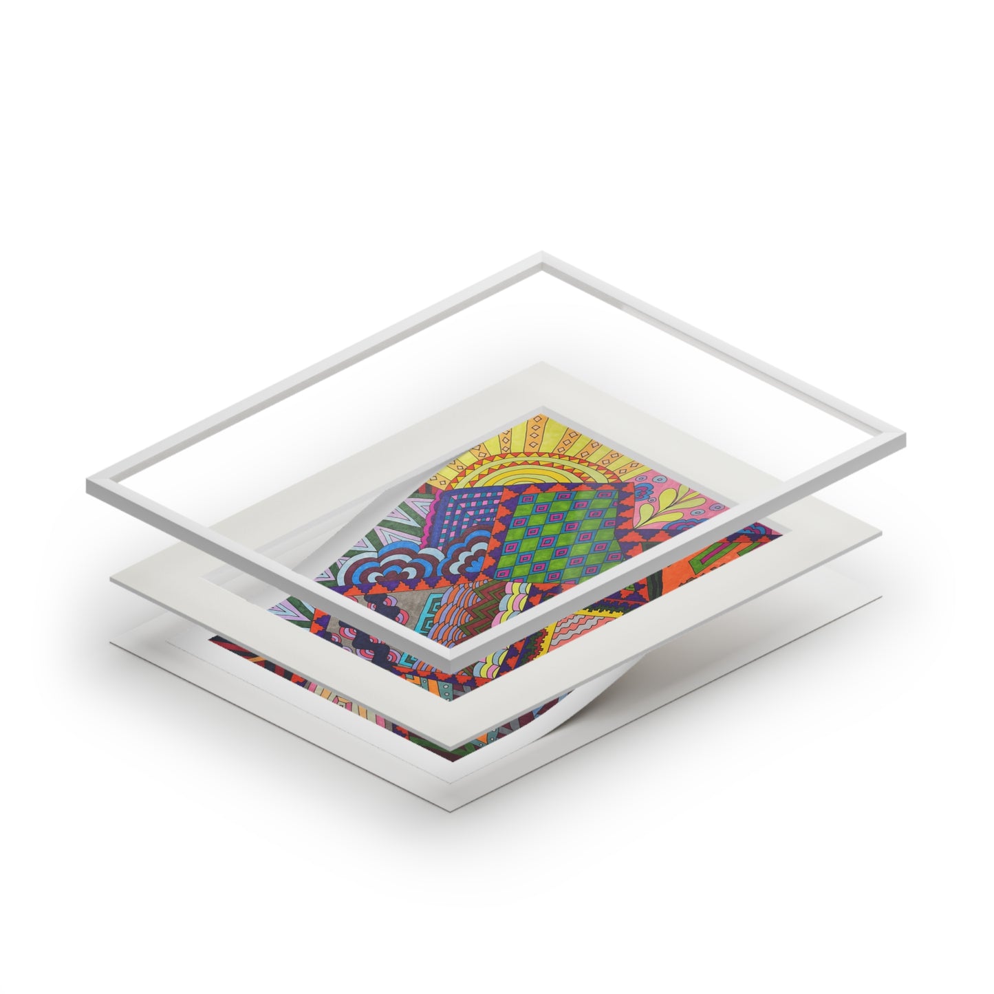 Fine Art Prints (Passepartout Paper Frame)