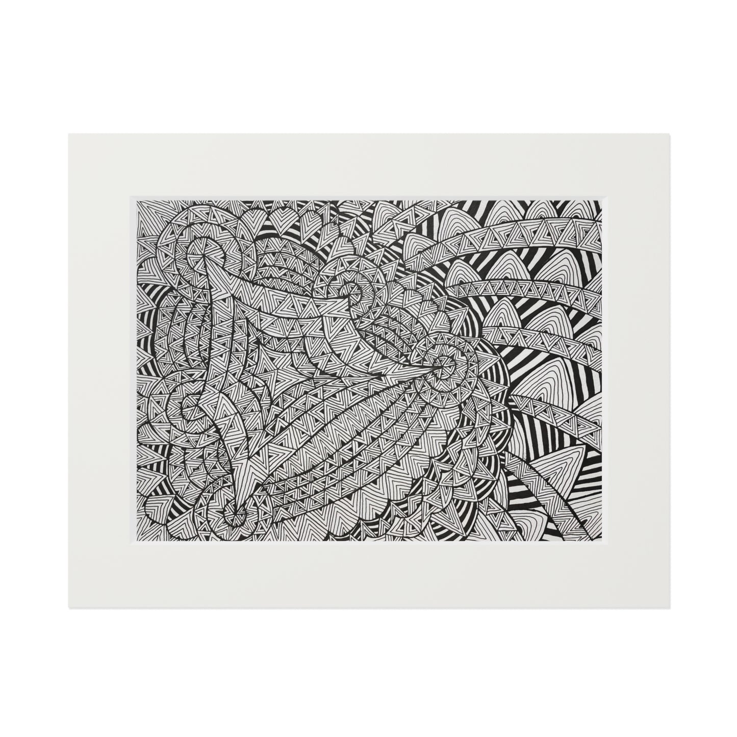 Fine Art Prints (Passepartout Paper Frame)