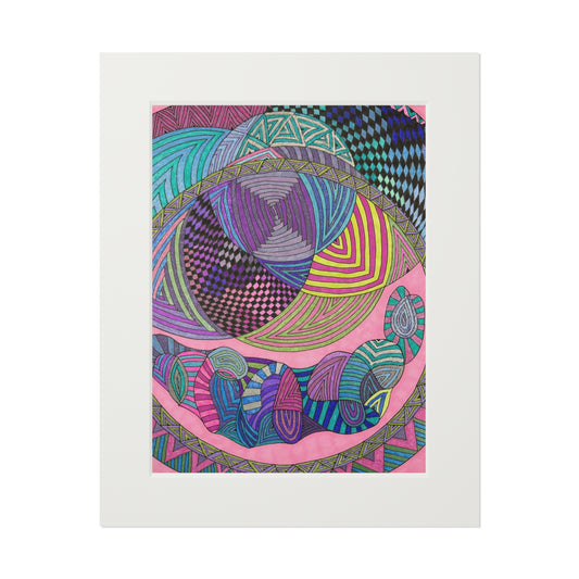 Fine Art Prints (Passepartout Paper Frame)