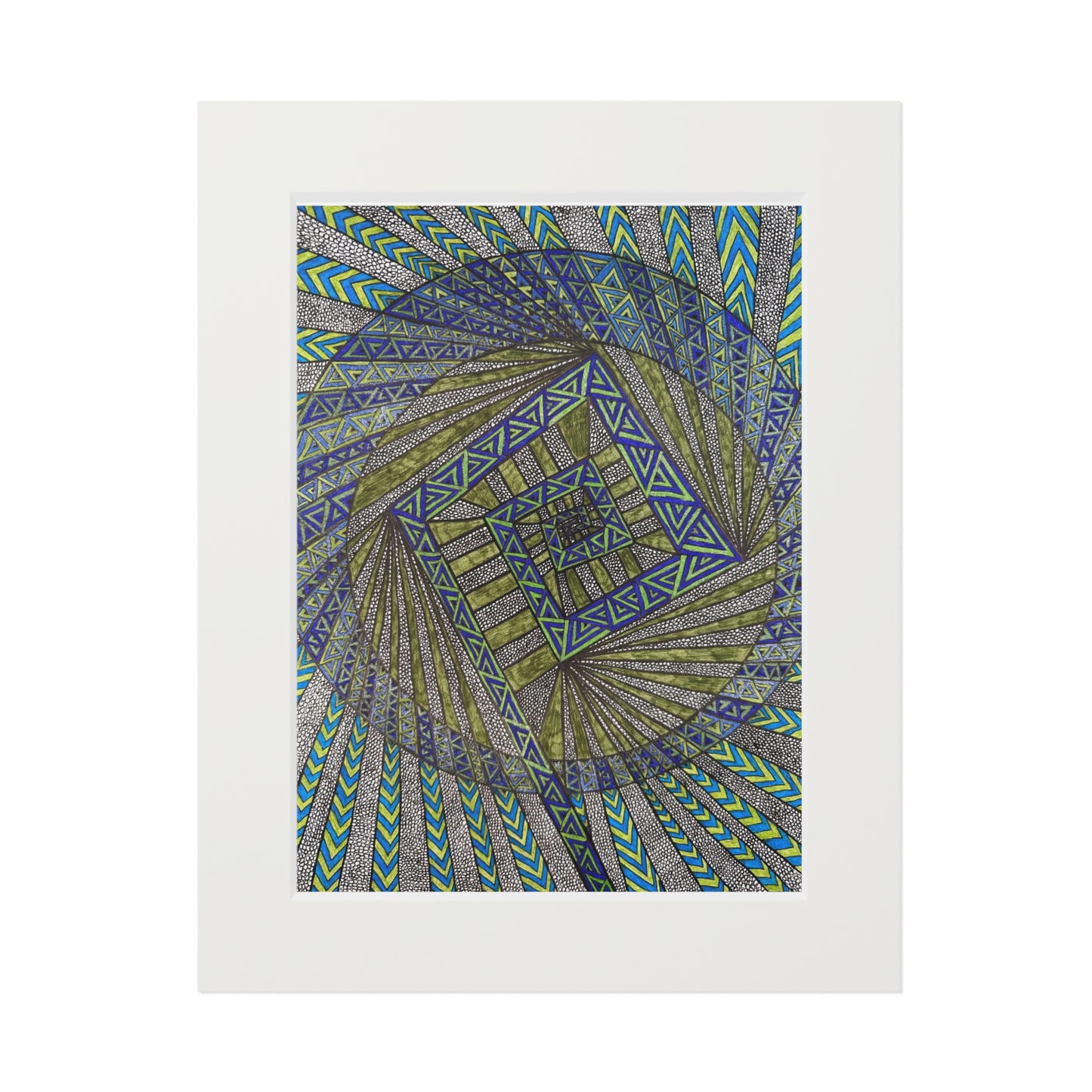 Fine Art Prints (Passepartout Paper Frame)