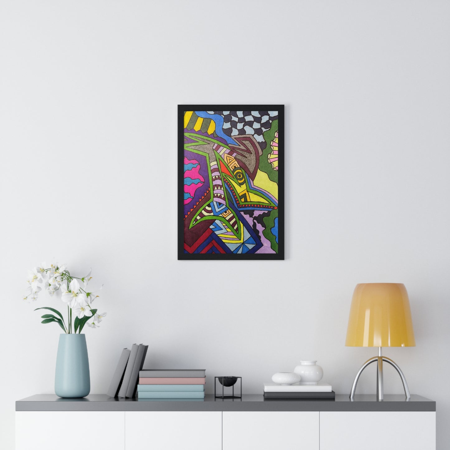 Premium Framed Vertical Poster