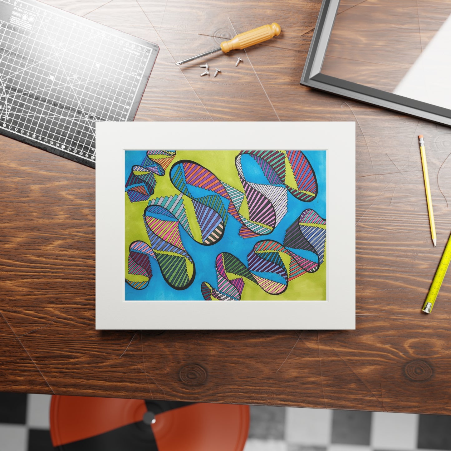 Fine Art Prints (Passepartout Paper Frame)